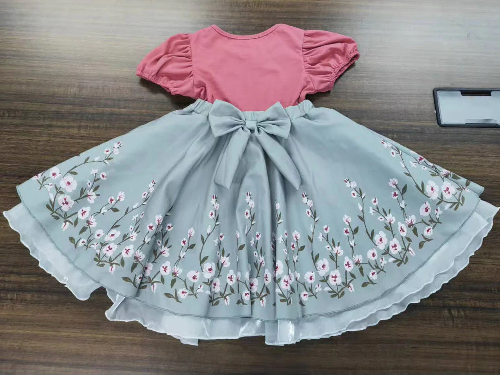 ozznekshoes Soft and Breathable Organic Cotton Girl Dress | Bloom - Image 5