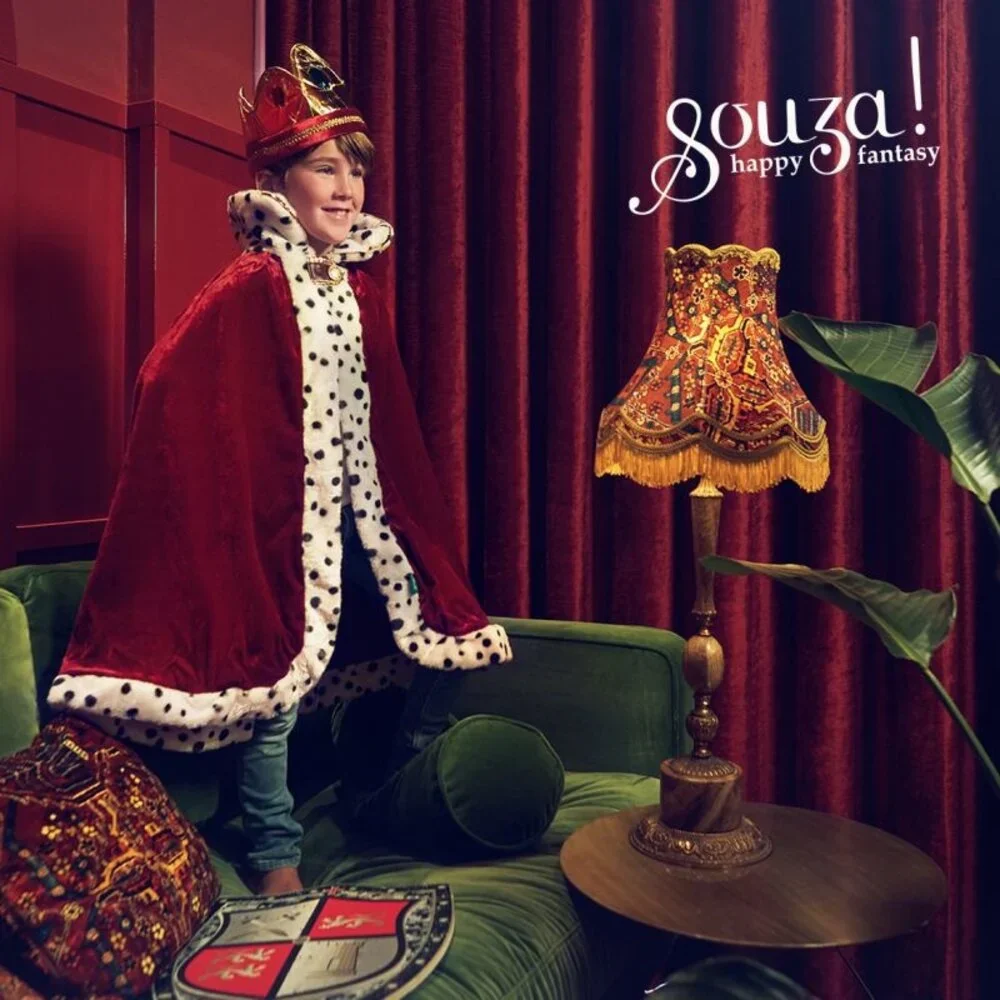 Souza King Louis Costume Cloak for Kids - Image 3