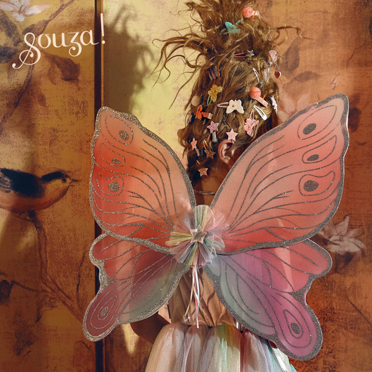 Souza Louanne Fairy Costume – Dress and Wings Set (multicolor) - Image 3