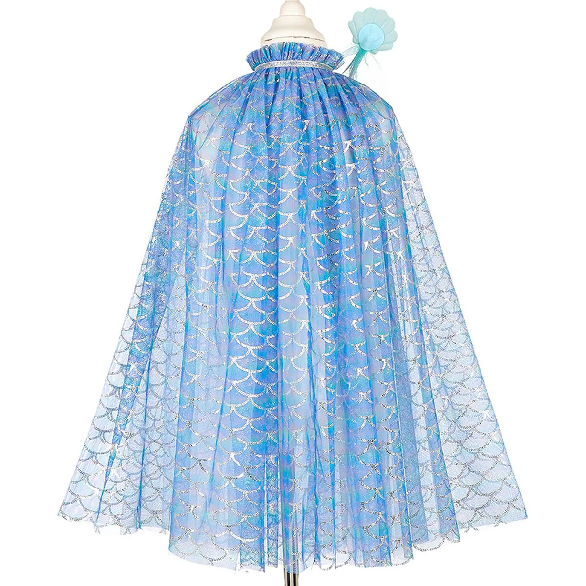 Souza Marlya Mermaid Costume Cape Set w/ headband & wand - Image 2