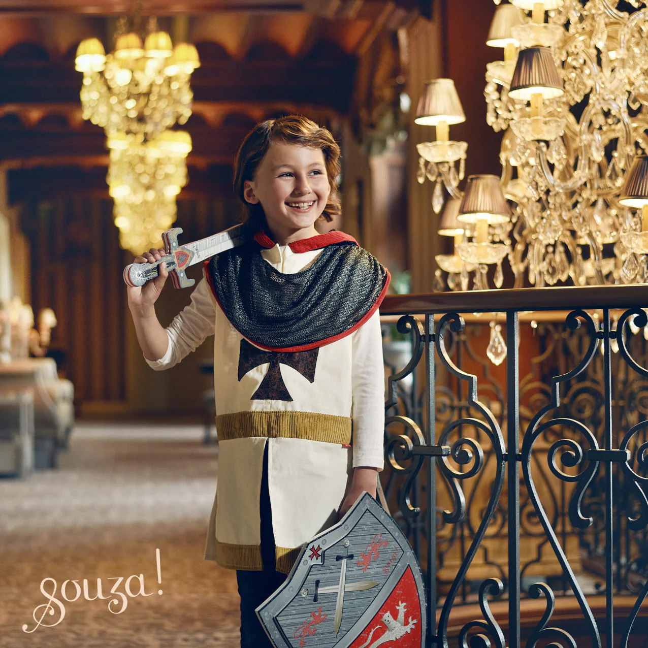 Souza Norman Knight Costume for Kids - Image 2