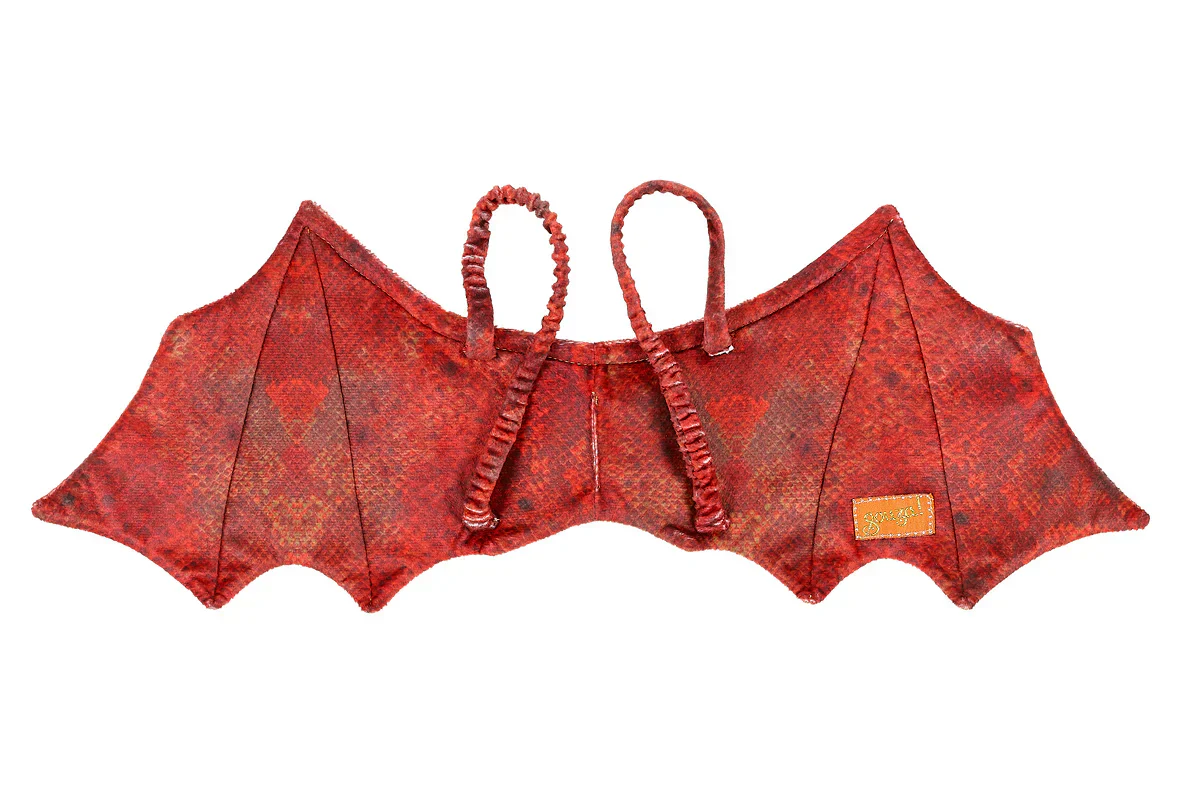 Souza Red dragon wings + mask - Image 2