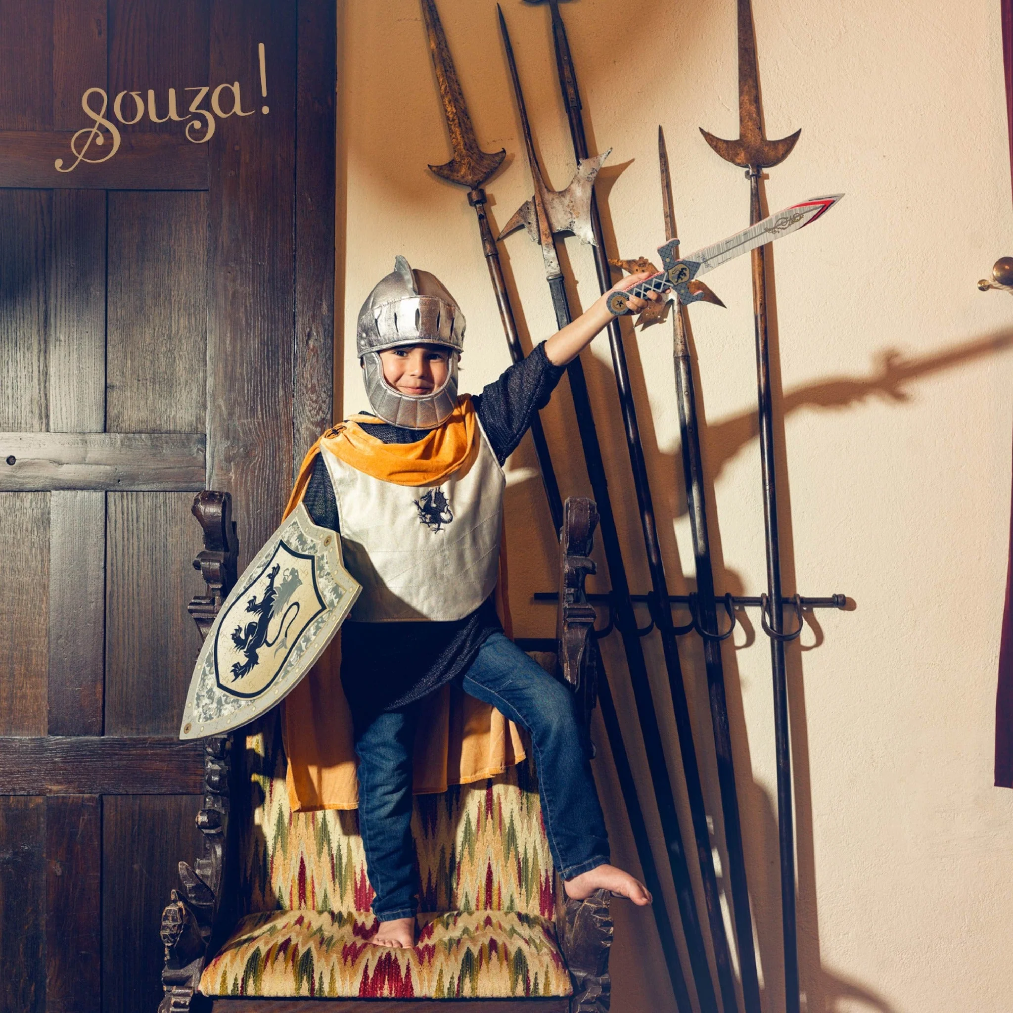 Souza Shield Raymond  - Costume Accessory for Kids - Image 2