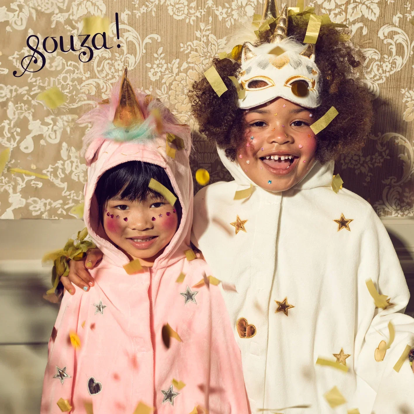Souza Unicorn Costume Cape for Kids (pink) - Image 3