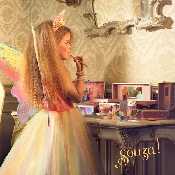 Souza Valerie Fairy Costume – Dress and Wings Set (multicolor) - Image 4