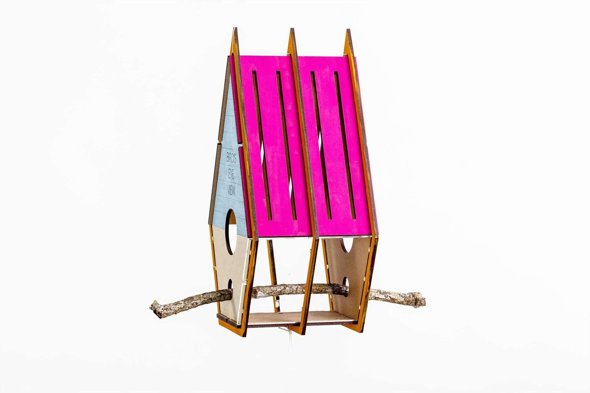 Stix-Brix BIRDHOUSE + FEEDER - Image 3