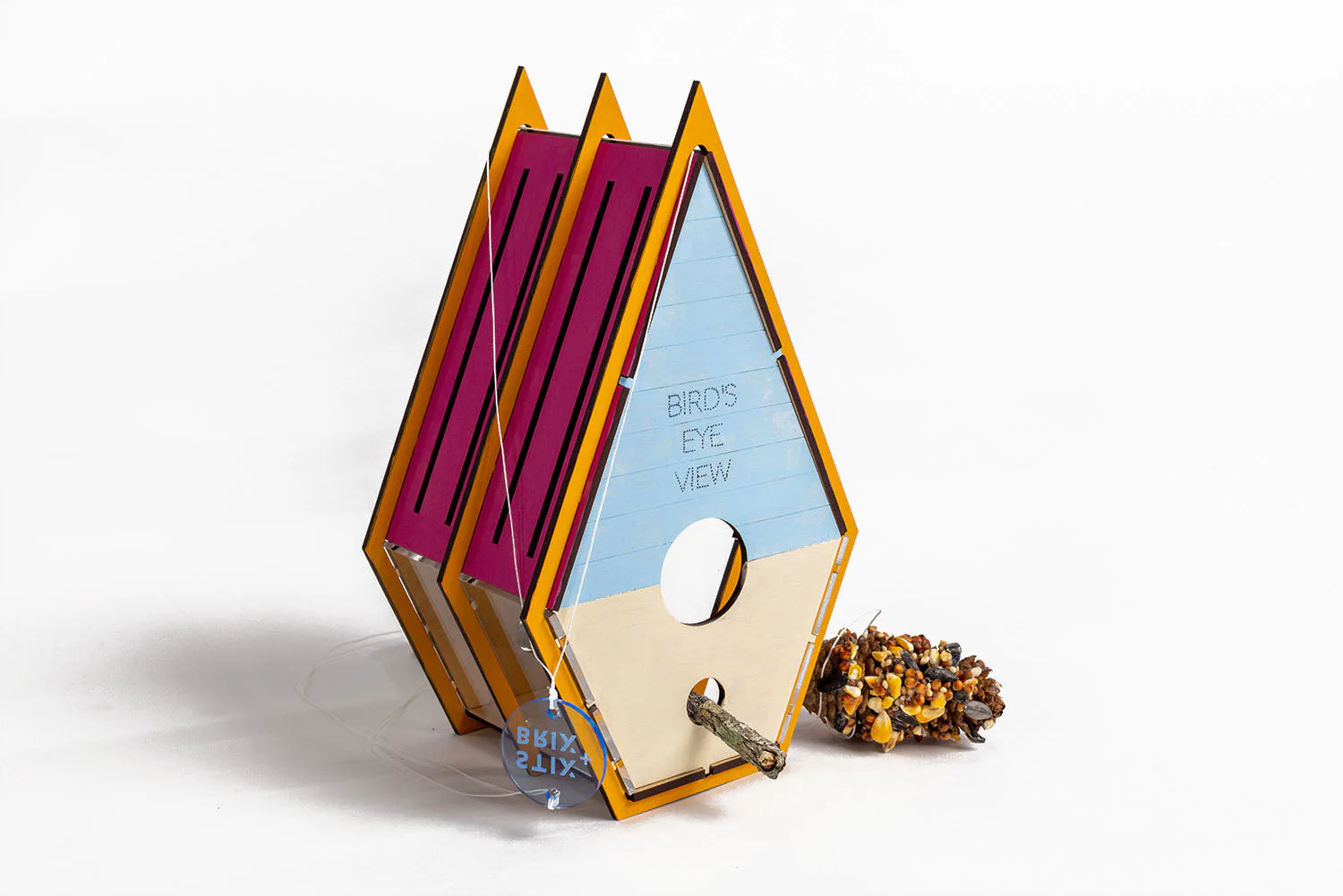 Stix-Brix BIRDHOUSE + FEEDER - Image 5