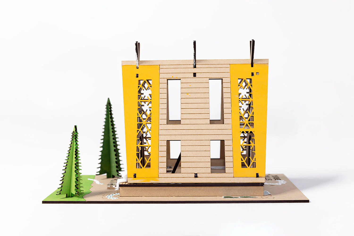 Stix-Brix EVERGREEN CABIN - Image 4