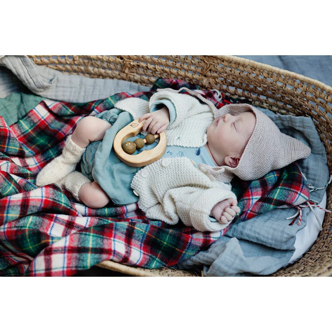 Wooden Teething Apple - Image 3