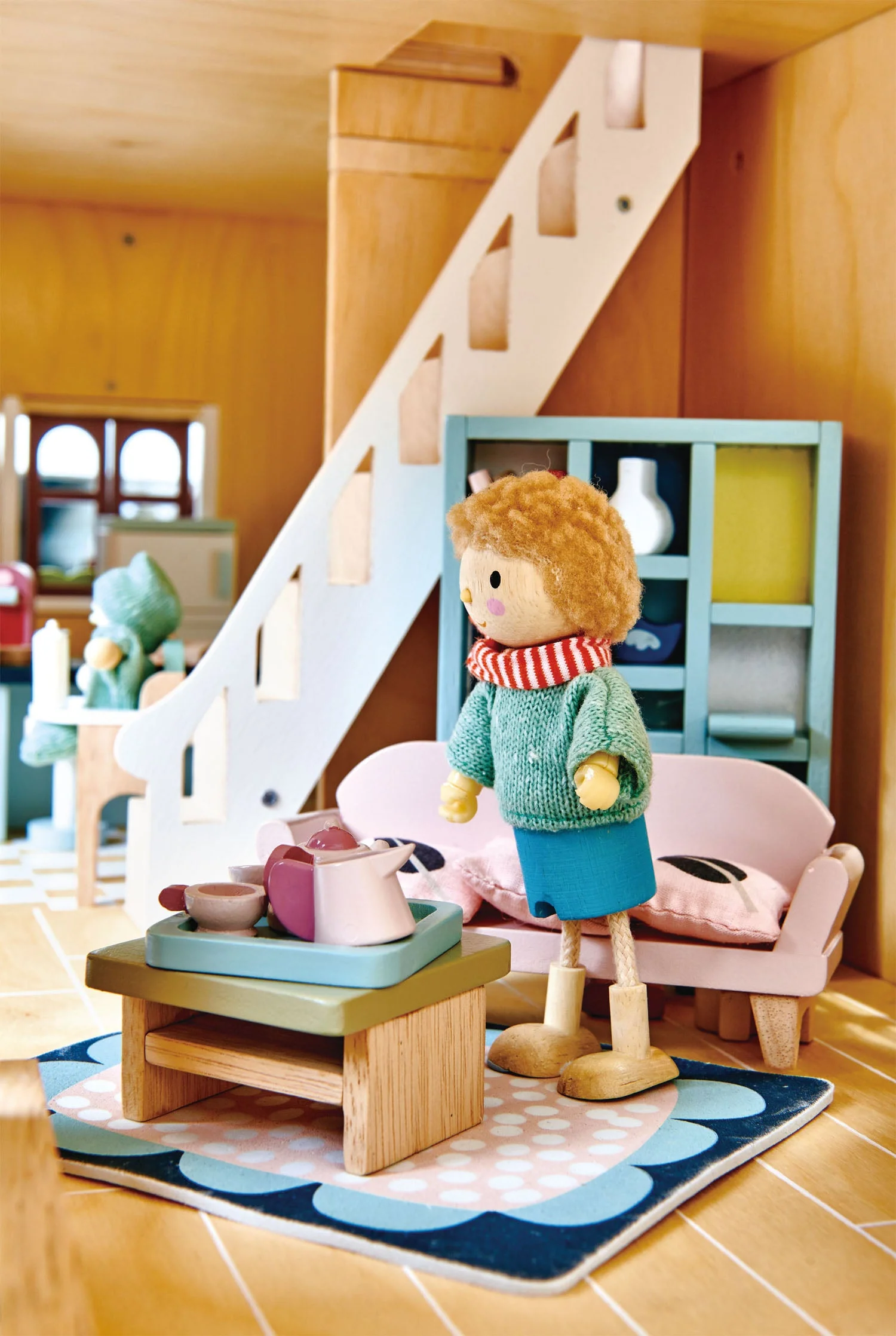 Tender Leaf Dolls House Sitting Room Furniture - Image 3