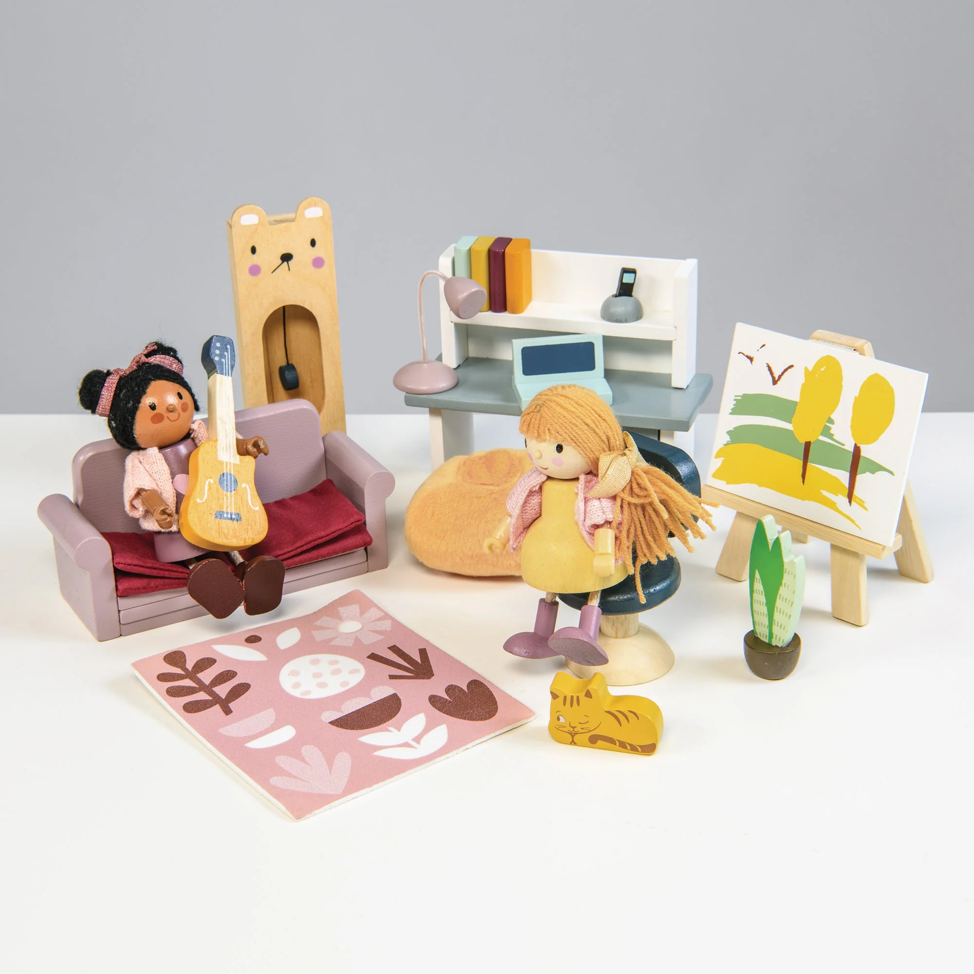 Tender Leaf Dolls House Study Furniture - Image 6