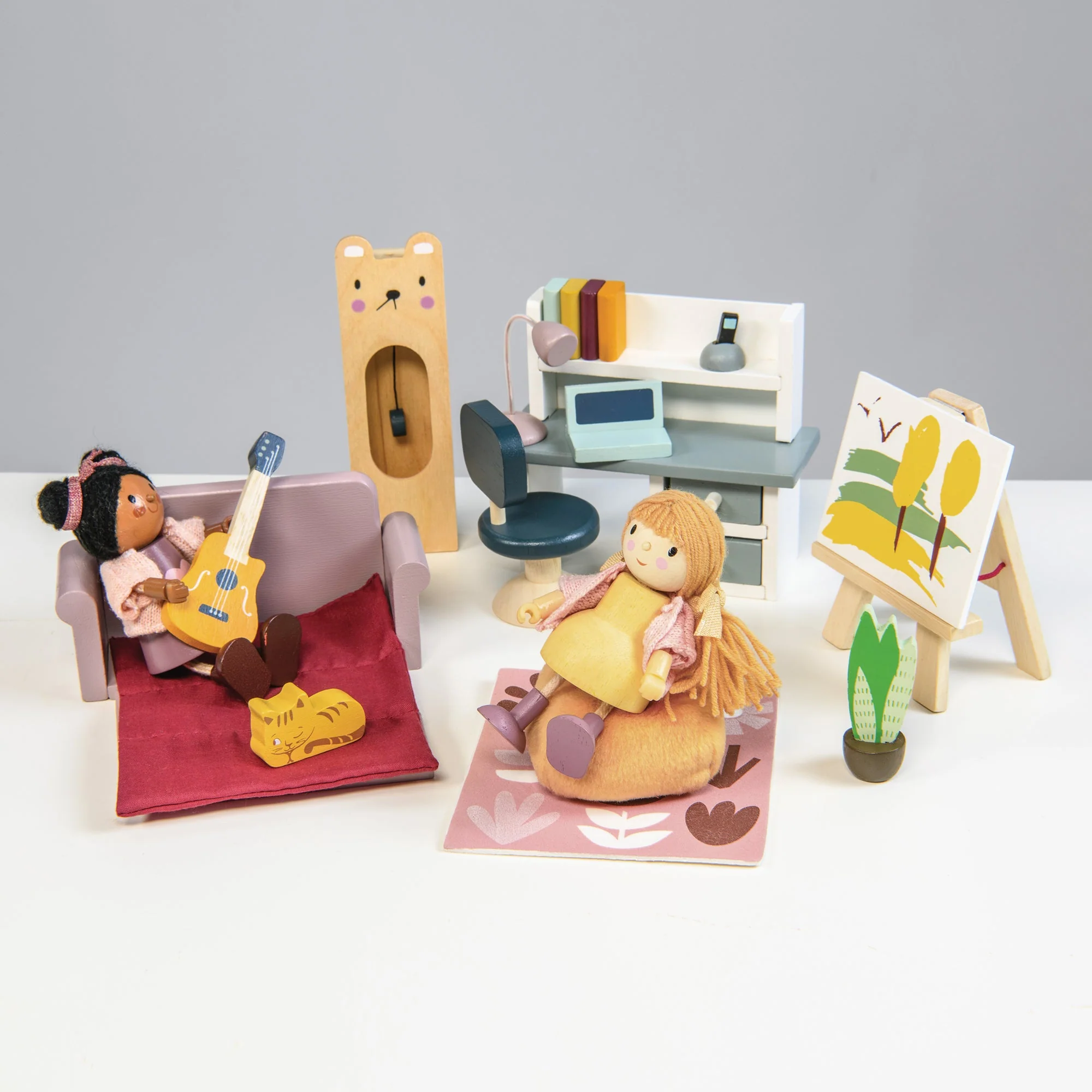 Tender Leaf Dolls House Study Furniture - Image 7