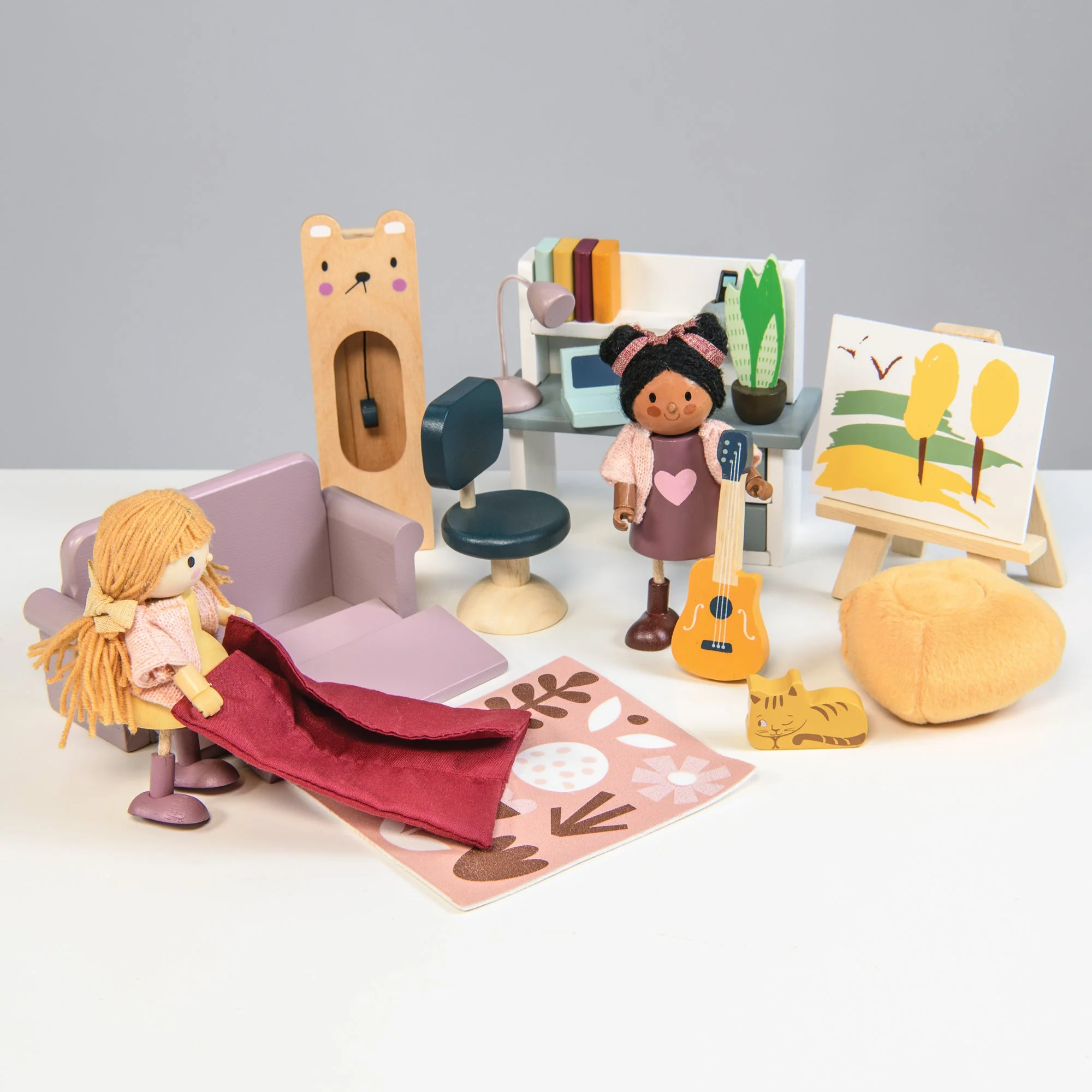 Tender Leaf Dolls House Study Furniture - Image 8