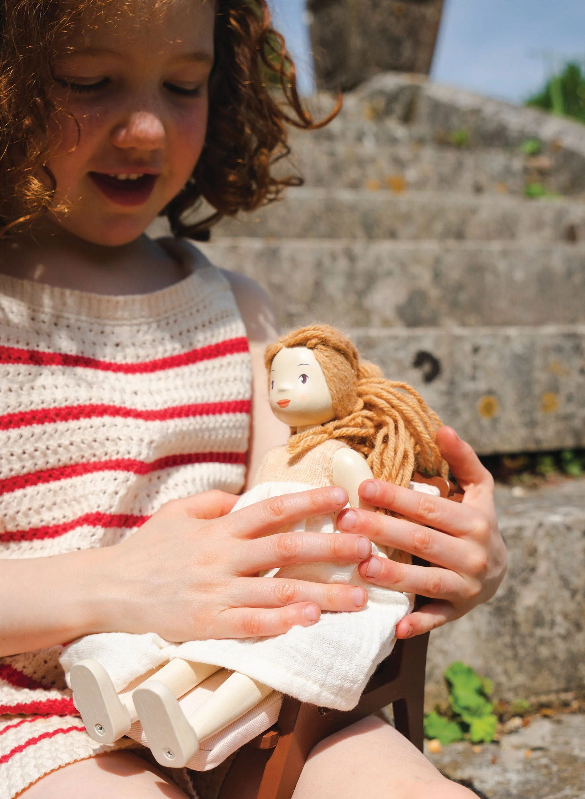 Tender Leaf Ferne Wooden Doll - Image 14