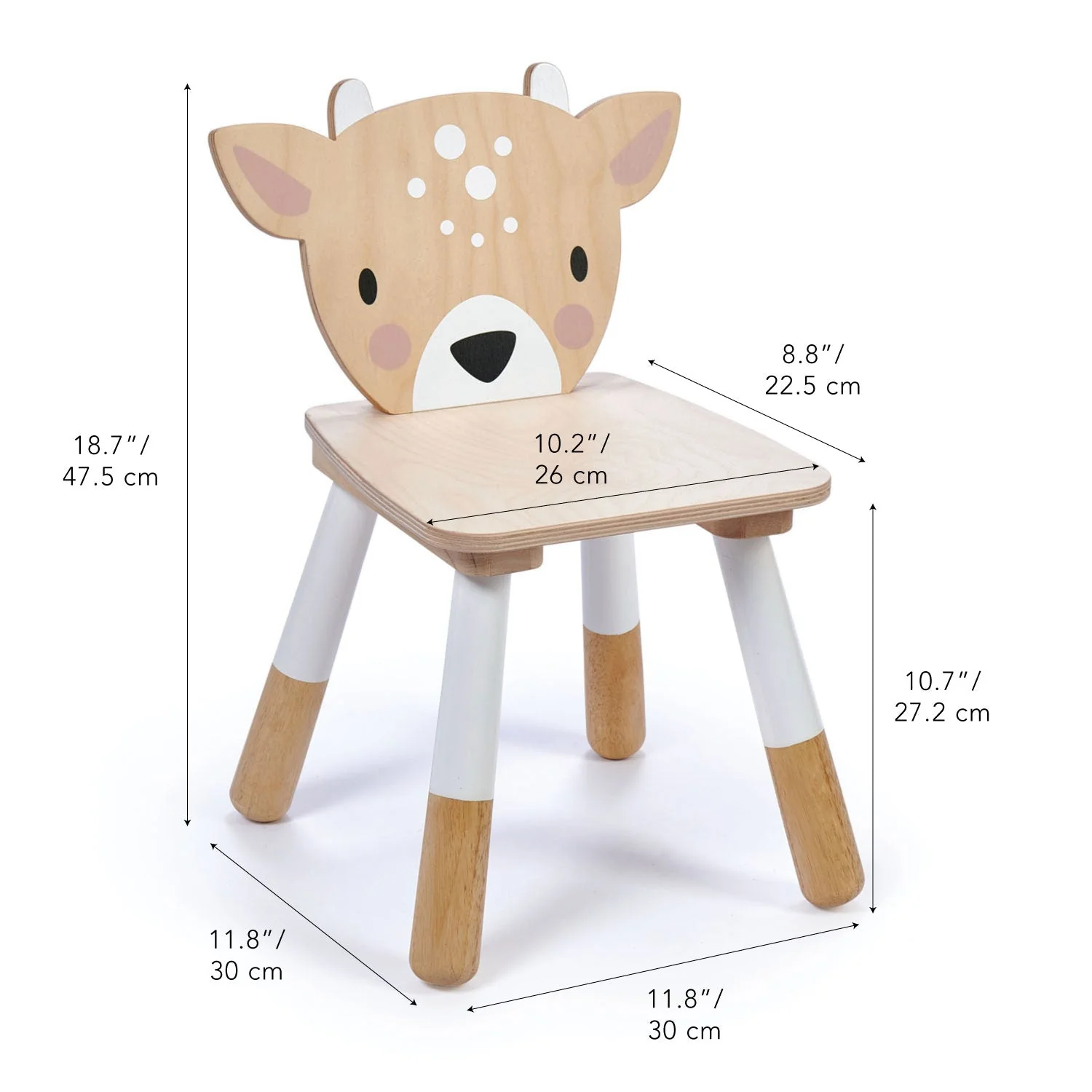 Tender Leaf Forest Deer Chair - Image 3