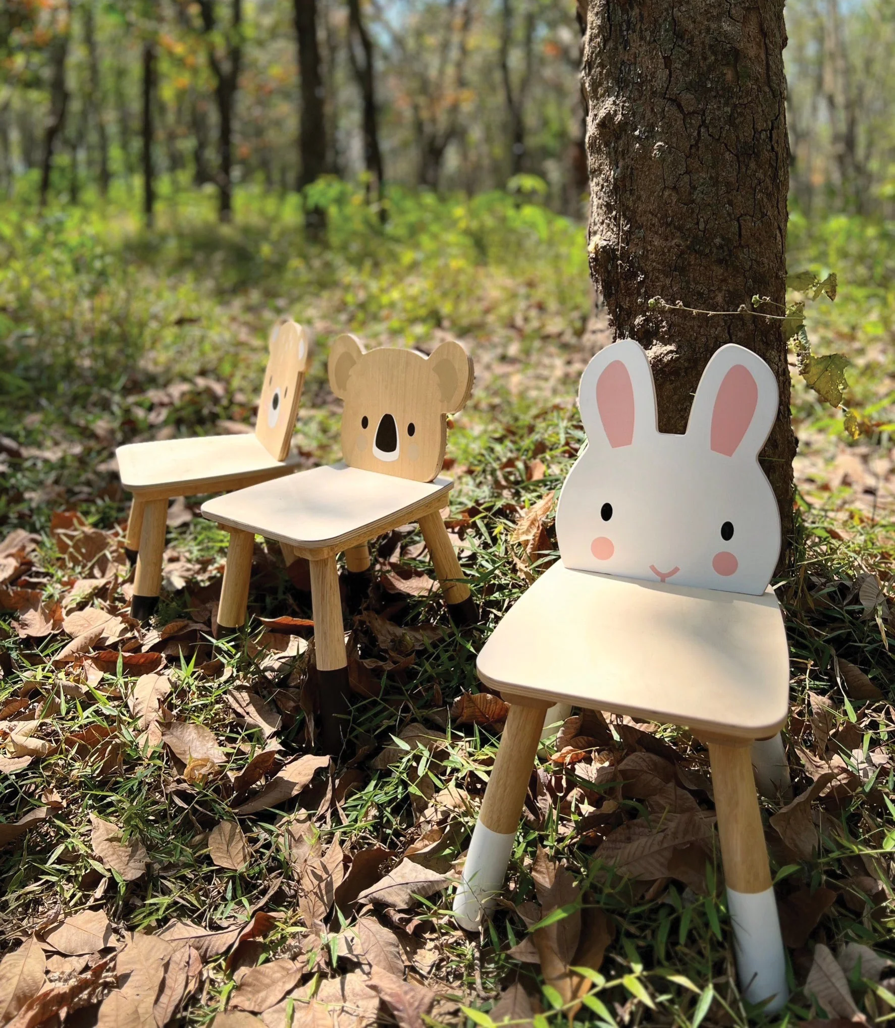 Tender Leaf Forest Rabbit Chair - Image 5