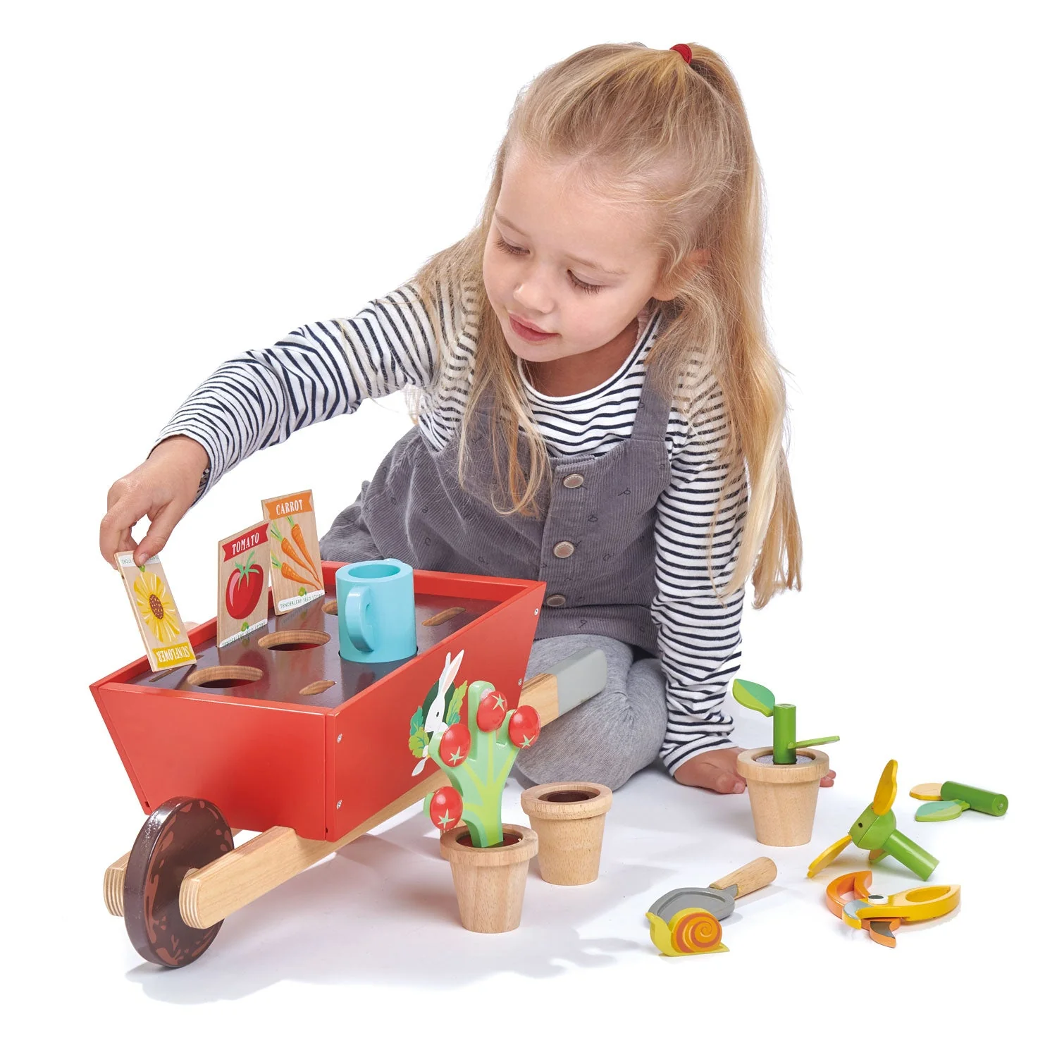 Tender Leaf Garden Wheelbarrow Set - Image 3