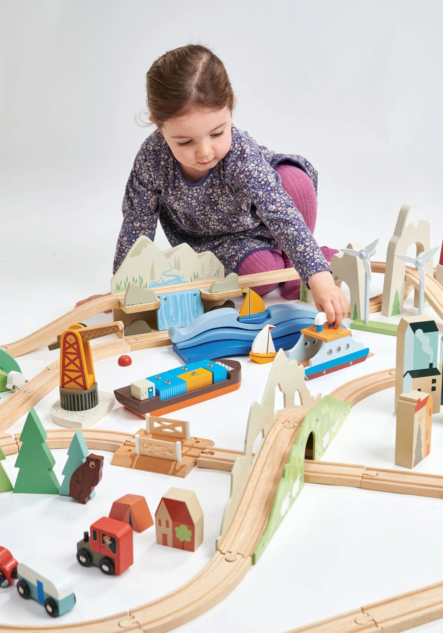 Tender Leaf Mountain View Train set - Image 3