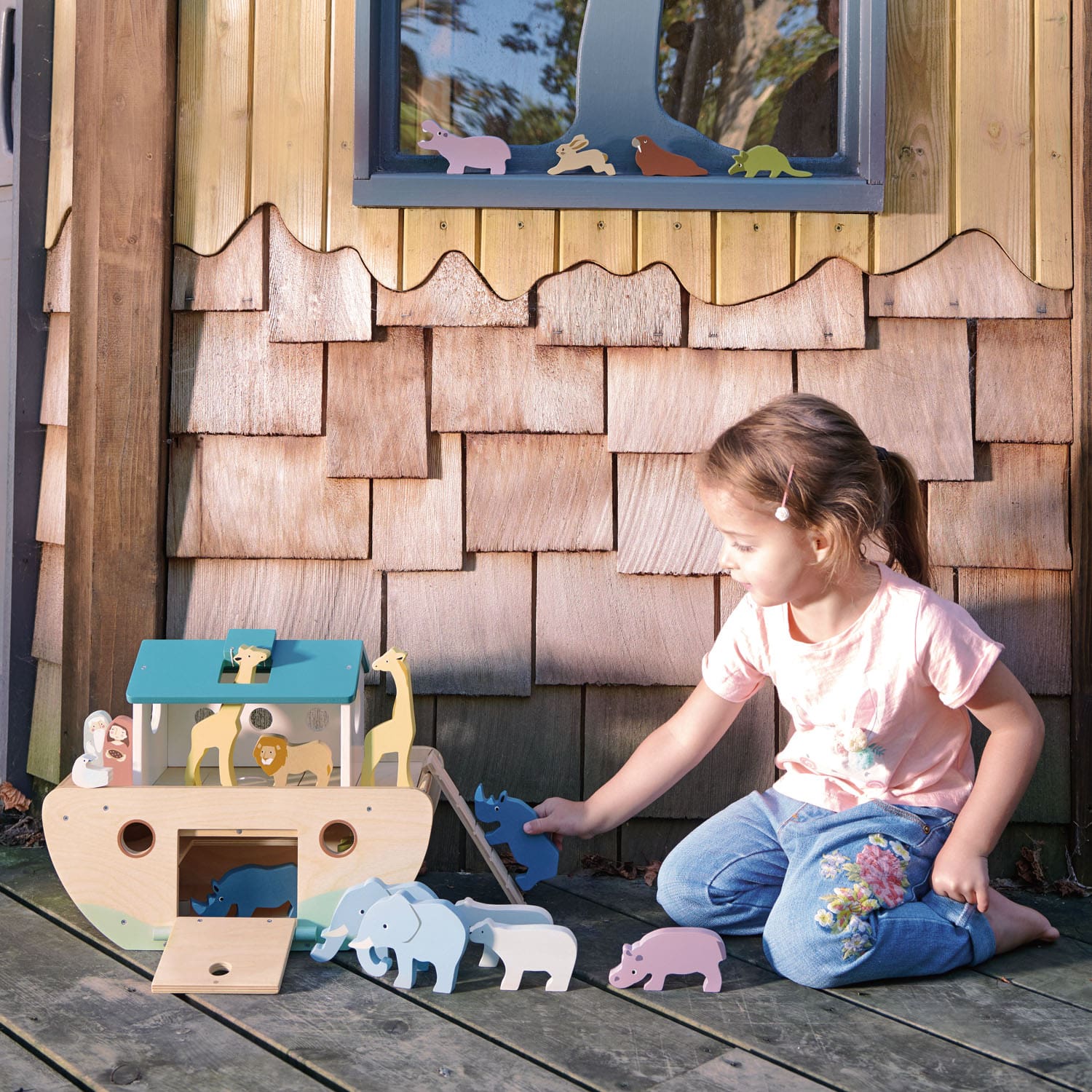Tender Leaf Noah’s Wooden Ark - Image 2