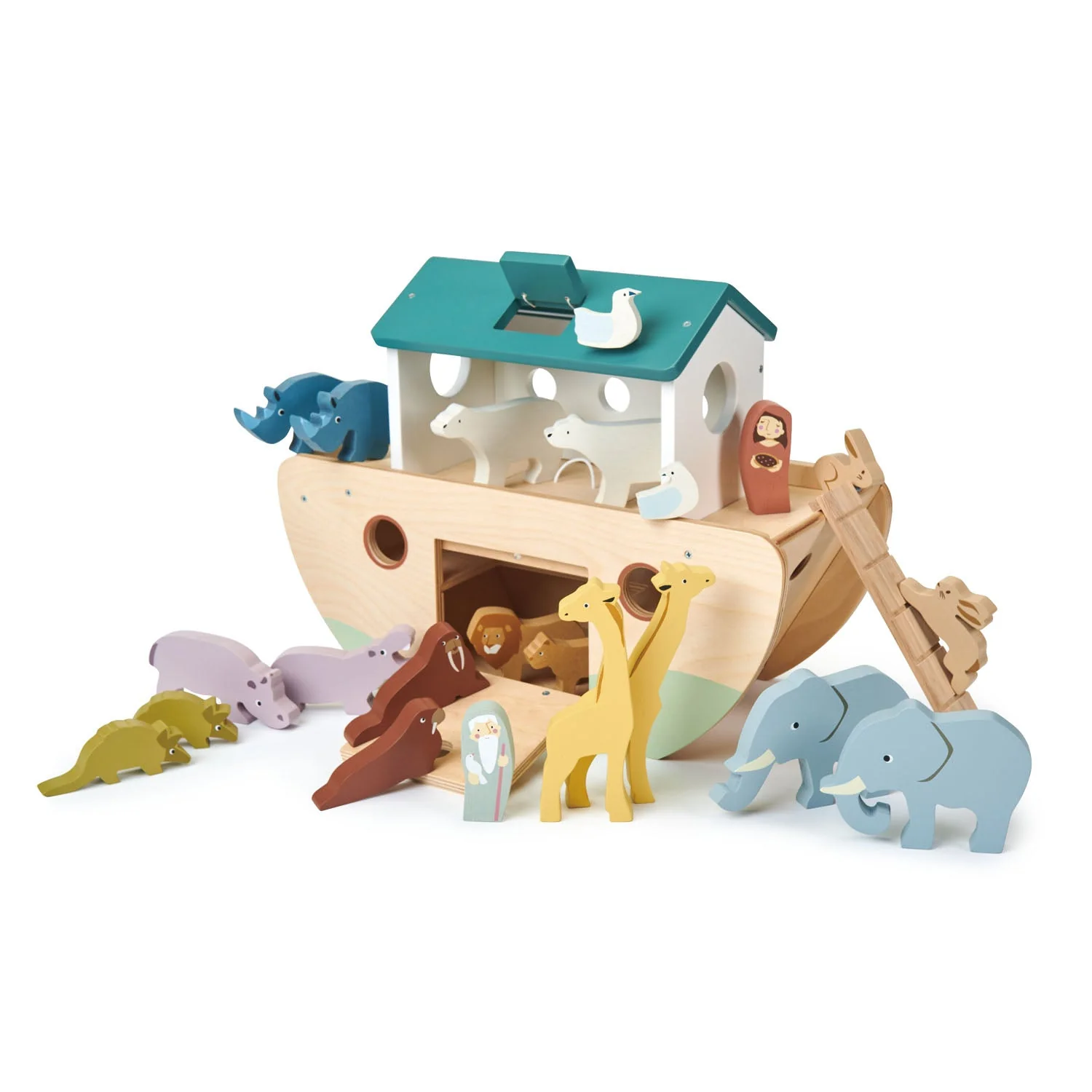 Tender Leaf Noah’s Wooden Ark - Image 3