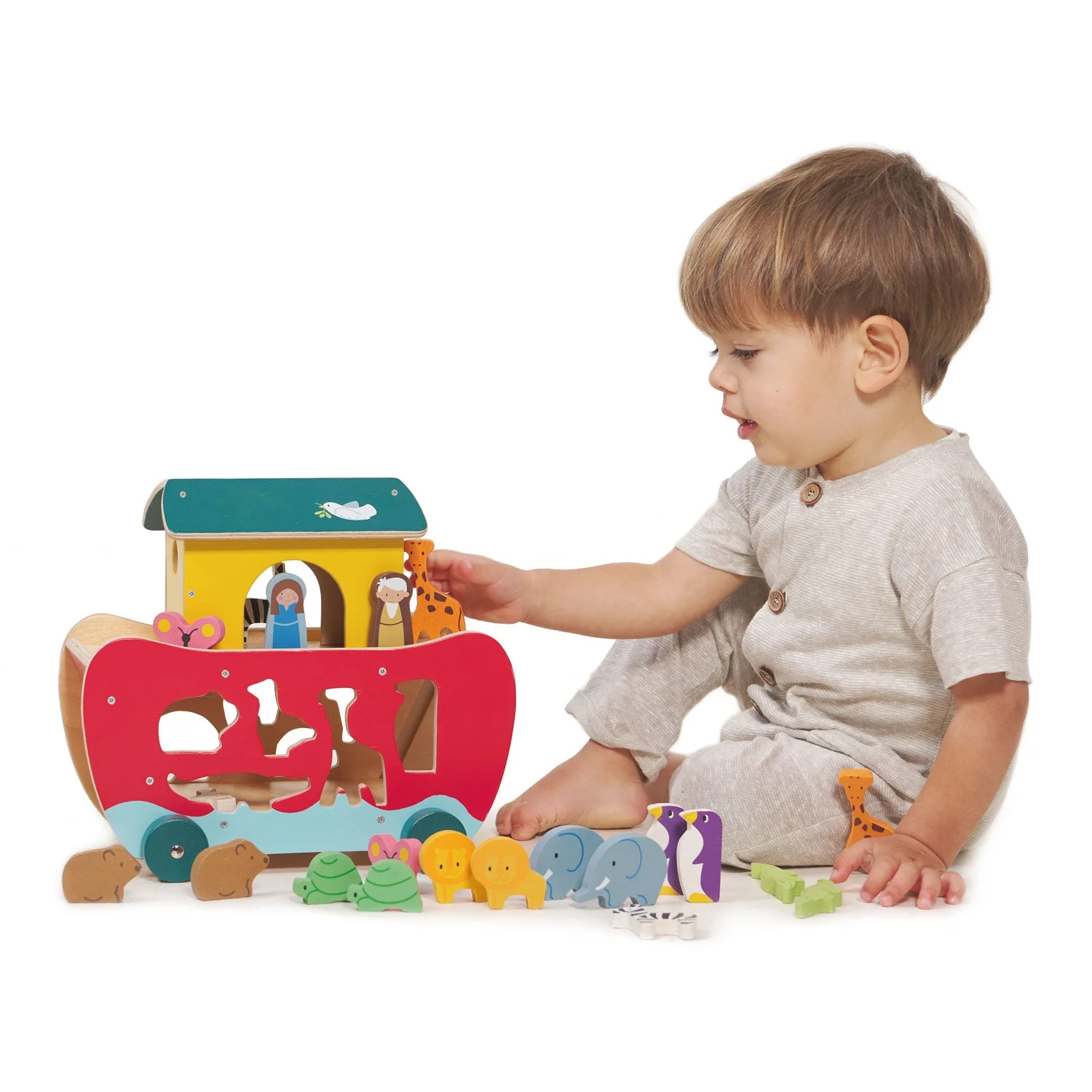 Tender Leaf Noah's Shape Sorter Ark - Image 2