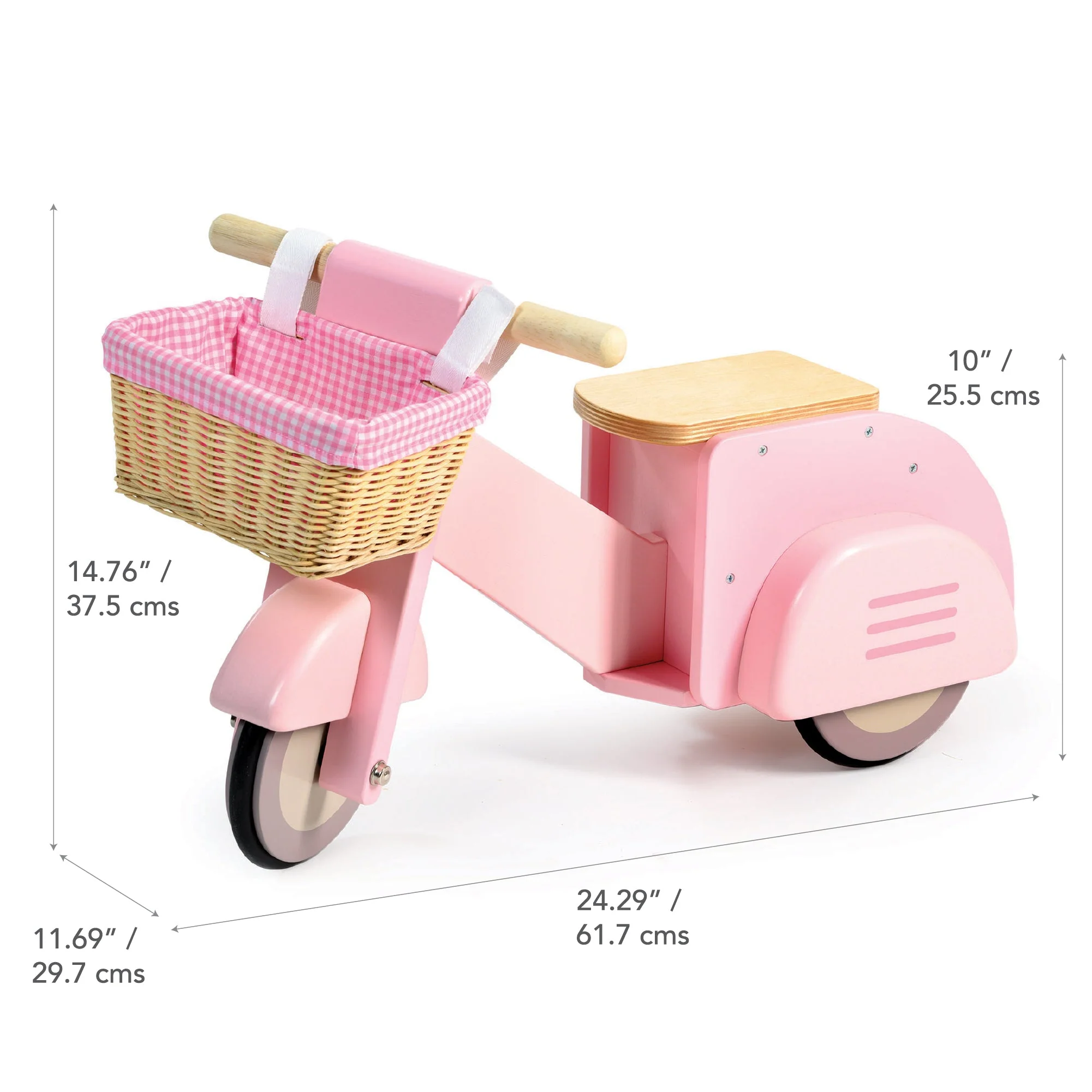 Tender Leaf Scooter with Basket - Image 7