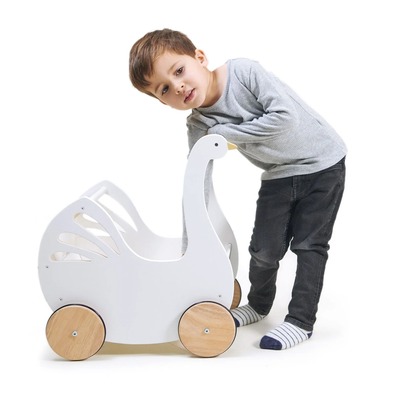 Tender Leaf Sweet Swan Pram - Image 6