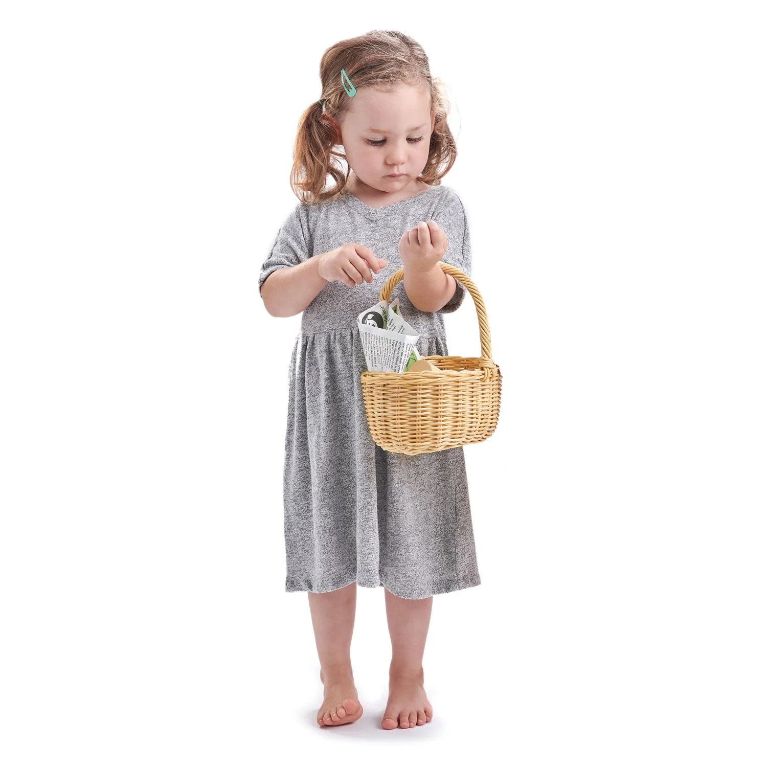 Tender Leaf Wicker Shopping Basket - Image 5