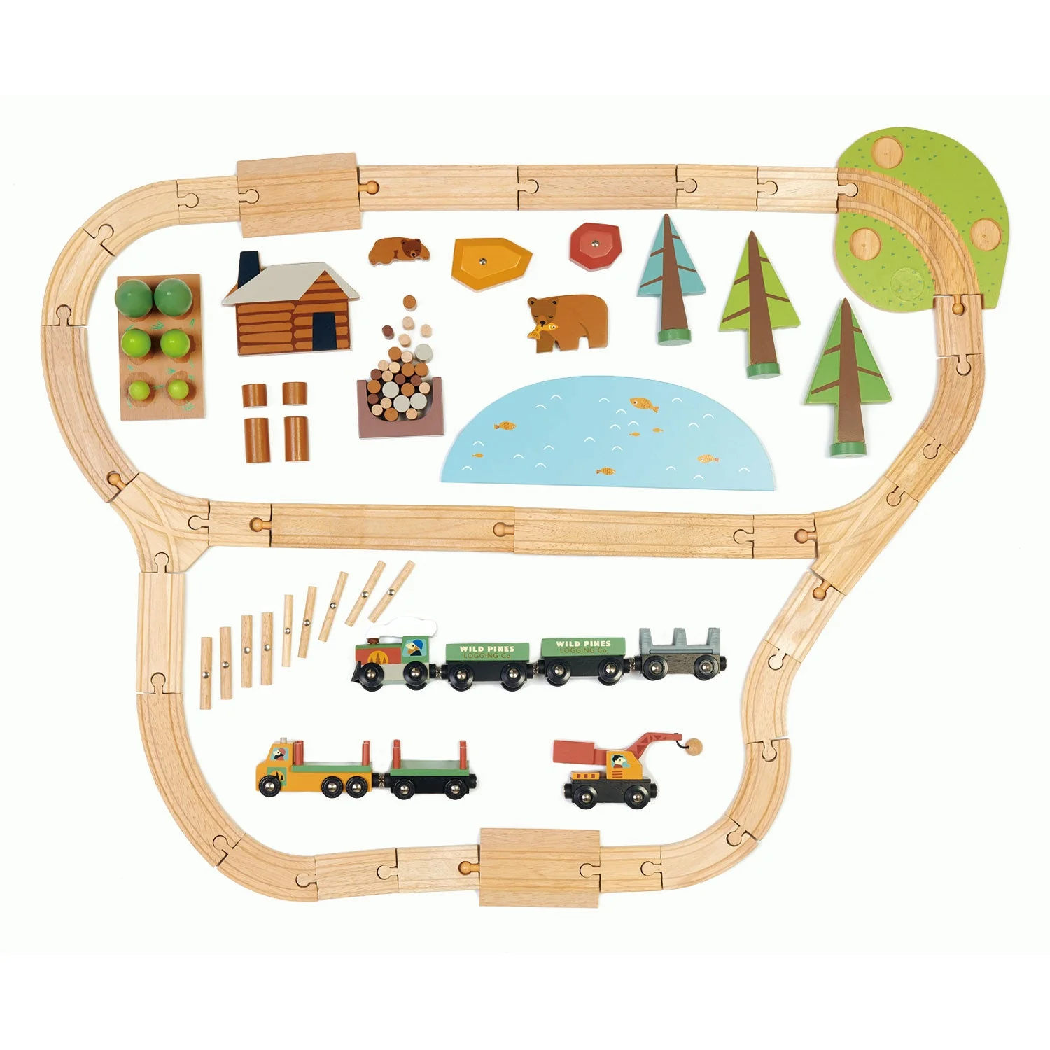 Tender Leaf Wild Pines Train Set - Image 13