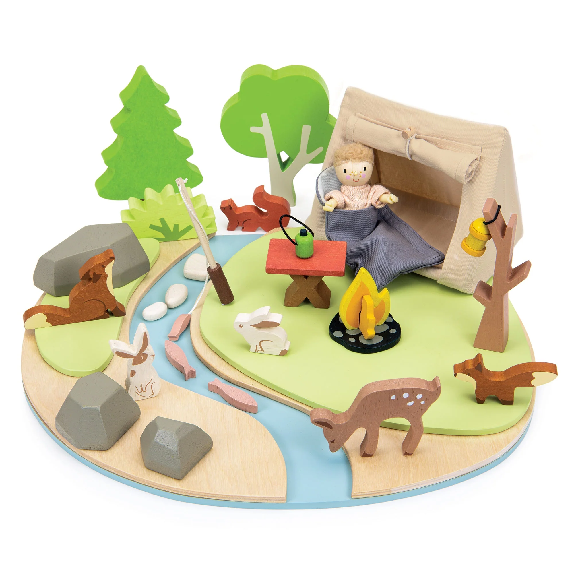 Tender Leaf Wildlife Camping Playset - Image 2