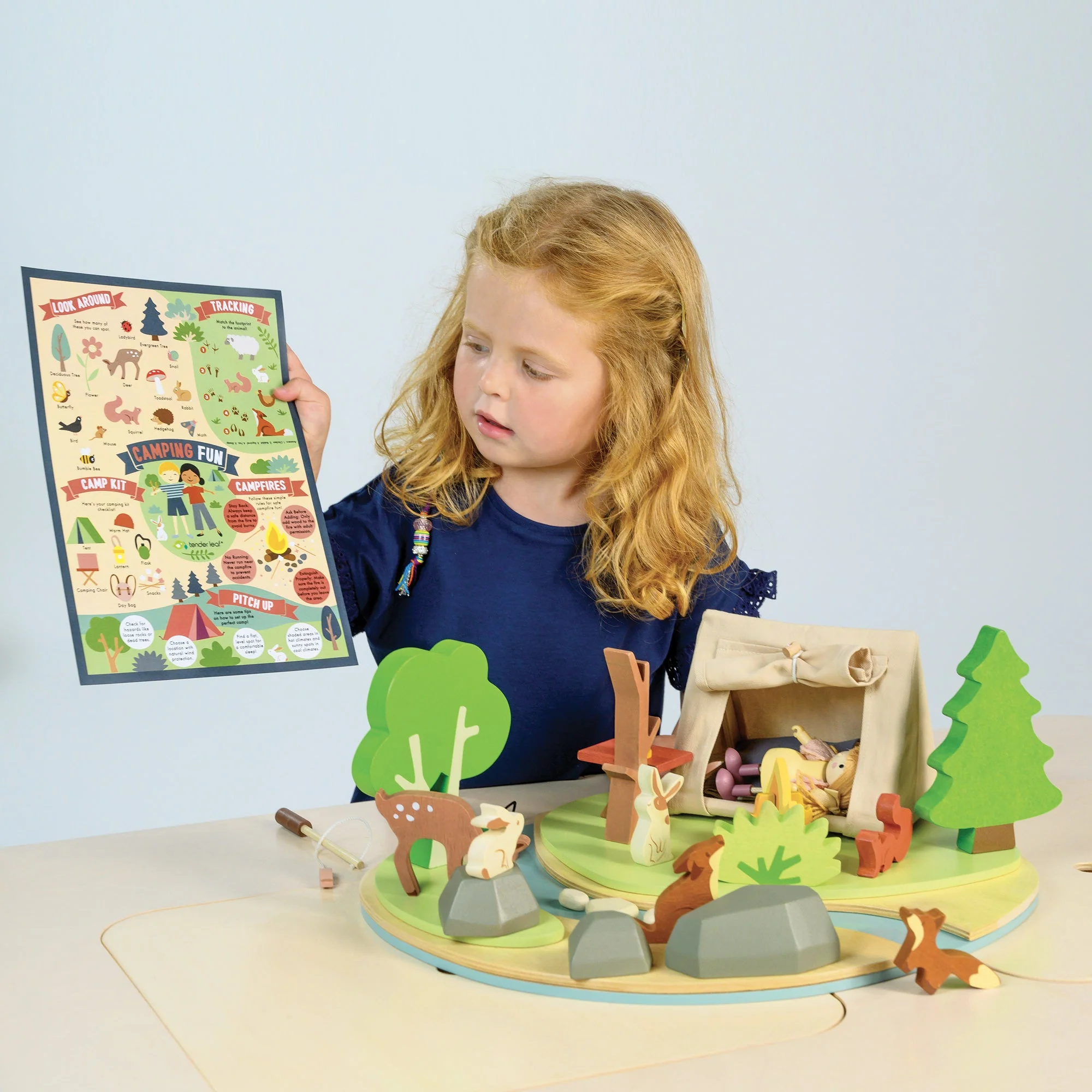 Tender Leaf Wildlife Camping Playset - Image 4