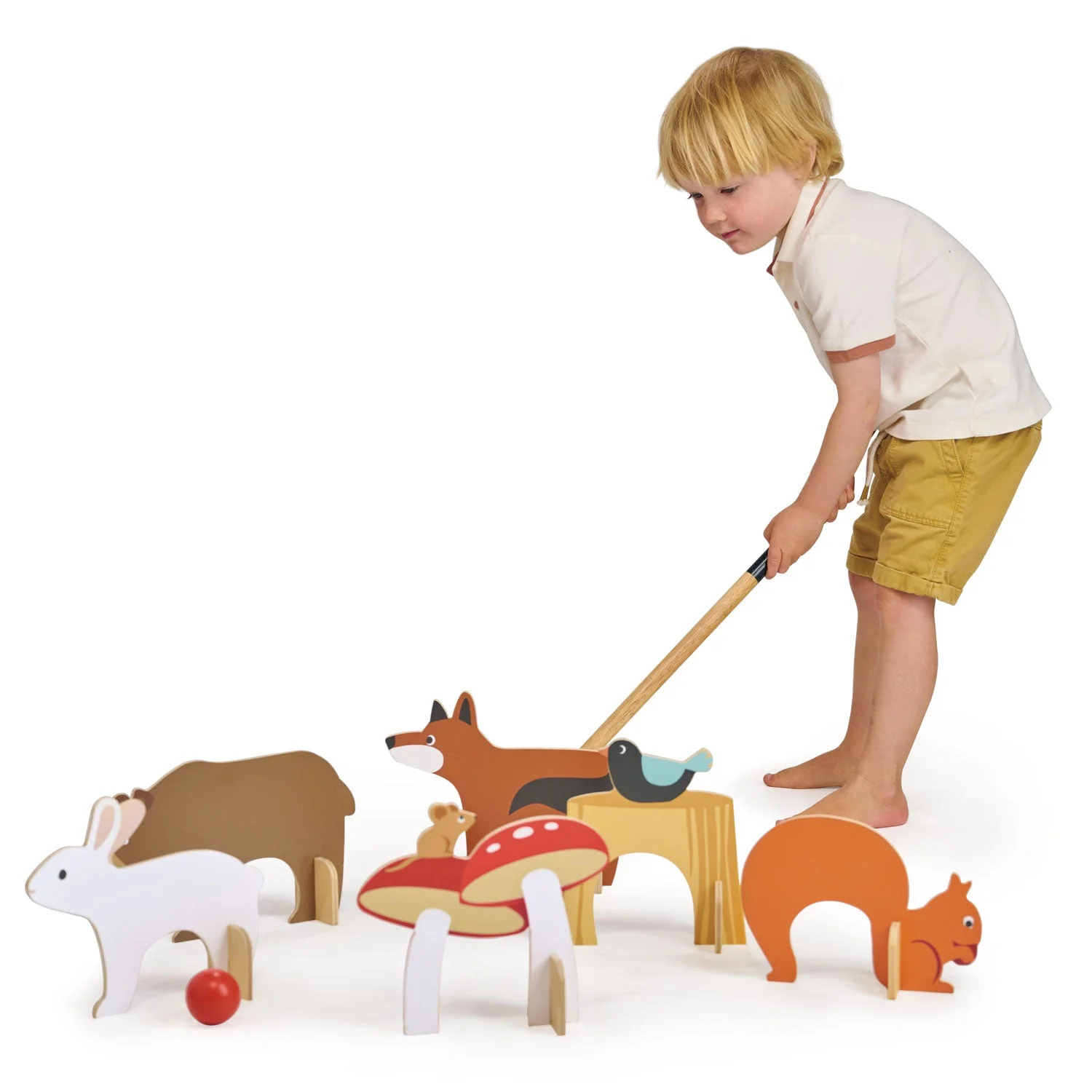 Tender Leaf Woodland Indoor Croquet Set - Image 4