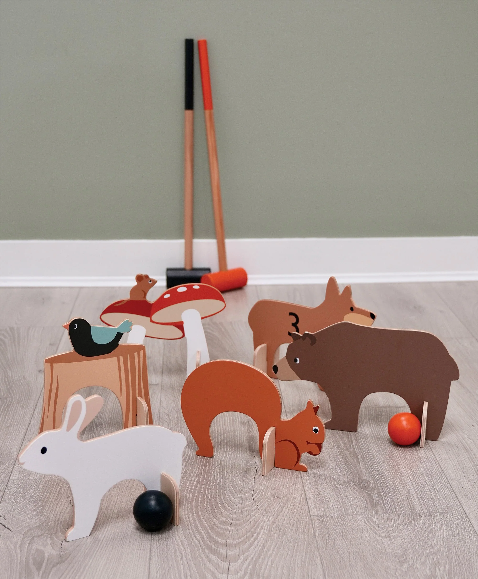 Tender Leaf Woodland Indoor Croquet Set - Image 6