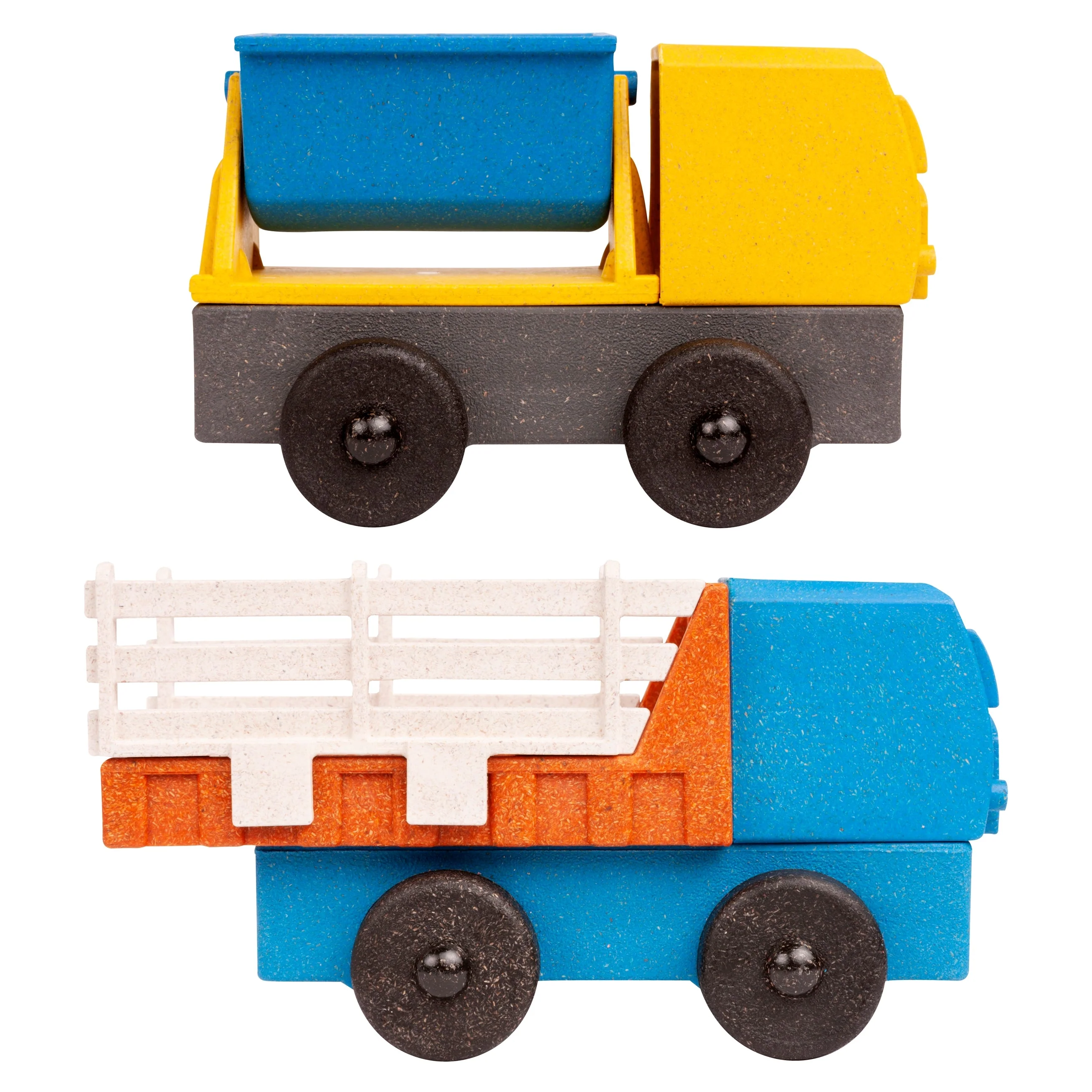 Luke's Toy Factory Tipper Truck and Stake Truck 2 Pack - Image 3