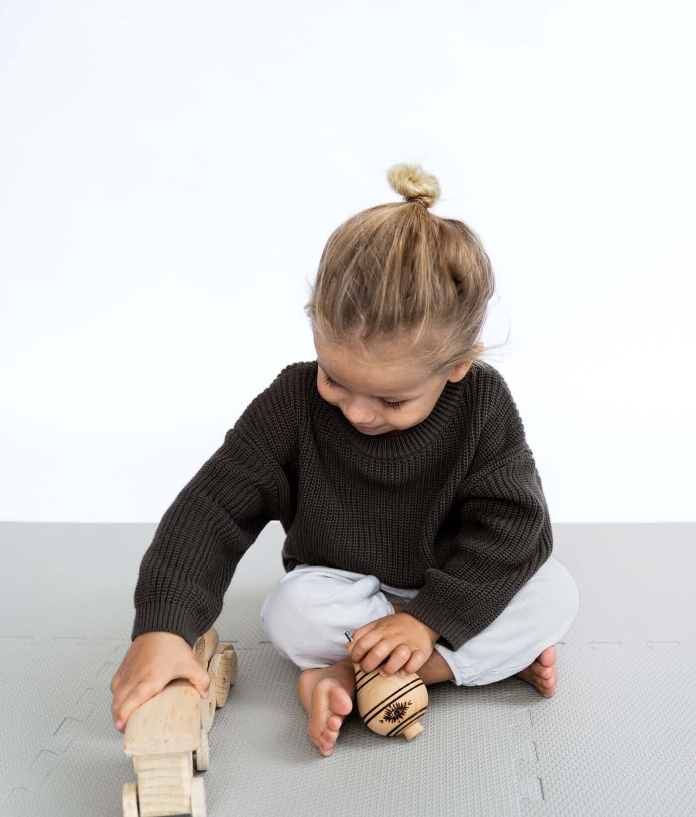 Toddlekind Classic Mat | Stone - Image 5