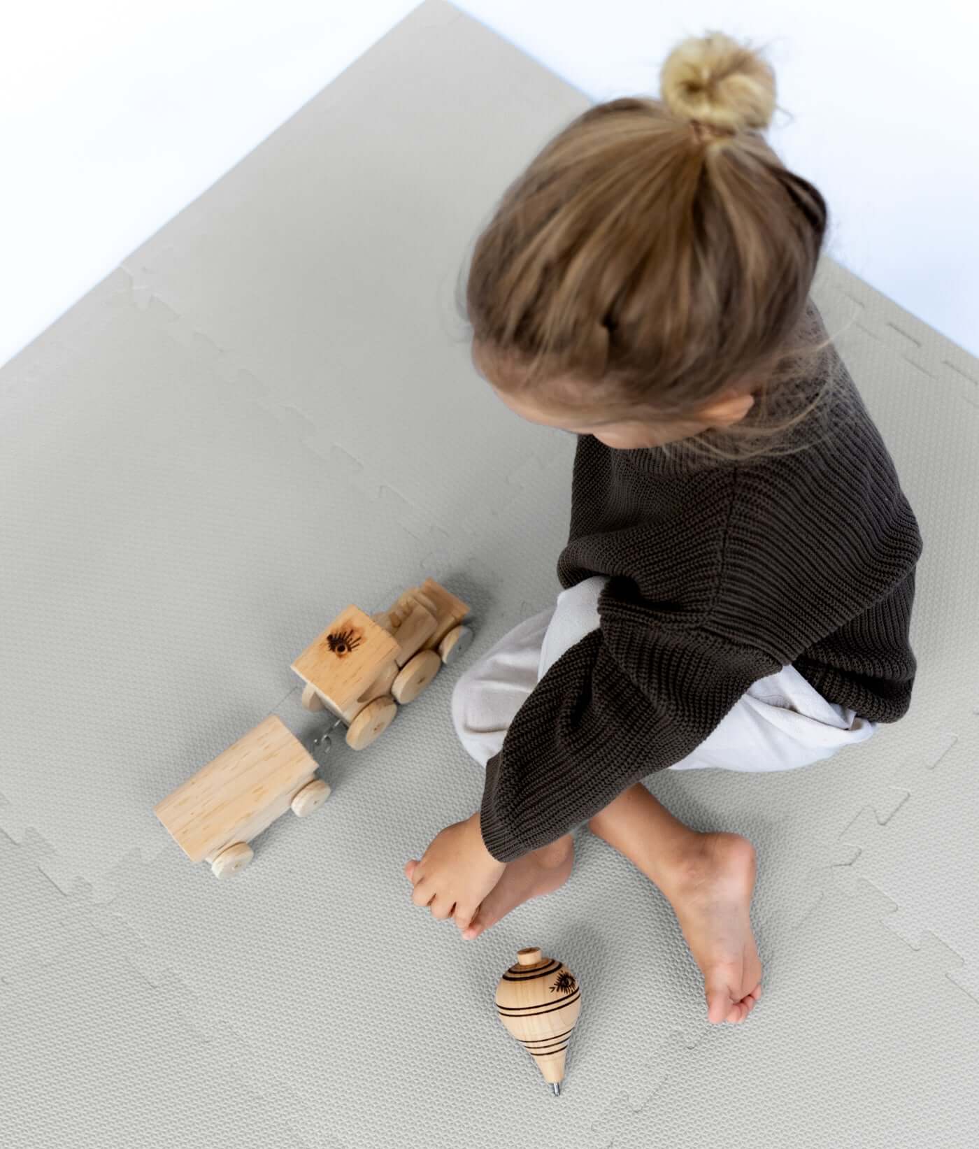 Toddlekind Classic Mat | Stone - Image 6