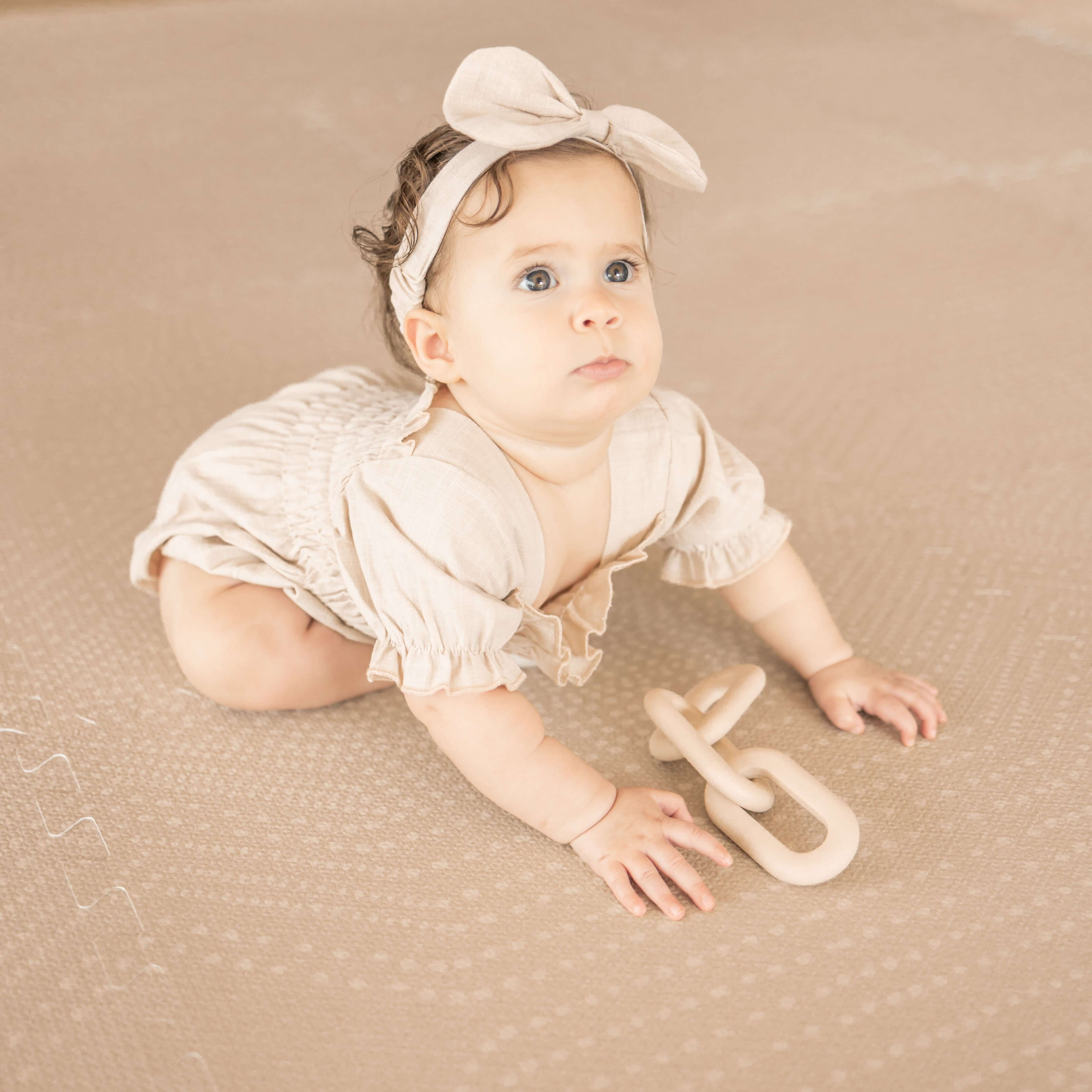 Toddlekind Haven Playmat | Deco - Latte - Image 11