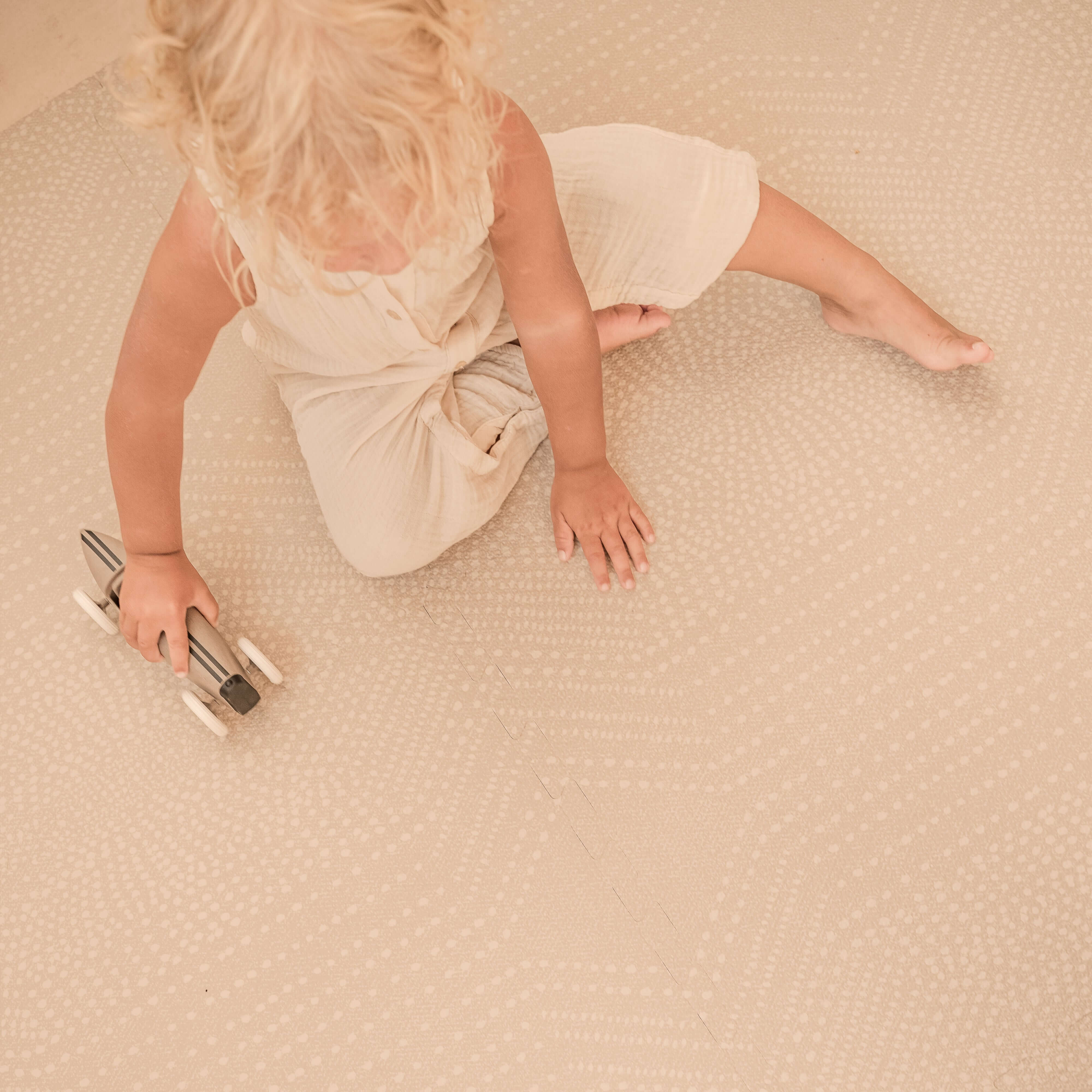 Toddlekind Haven Playmat | Deco - Latte - Image 4