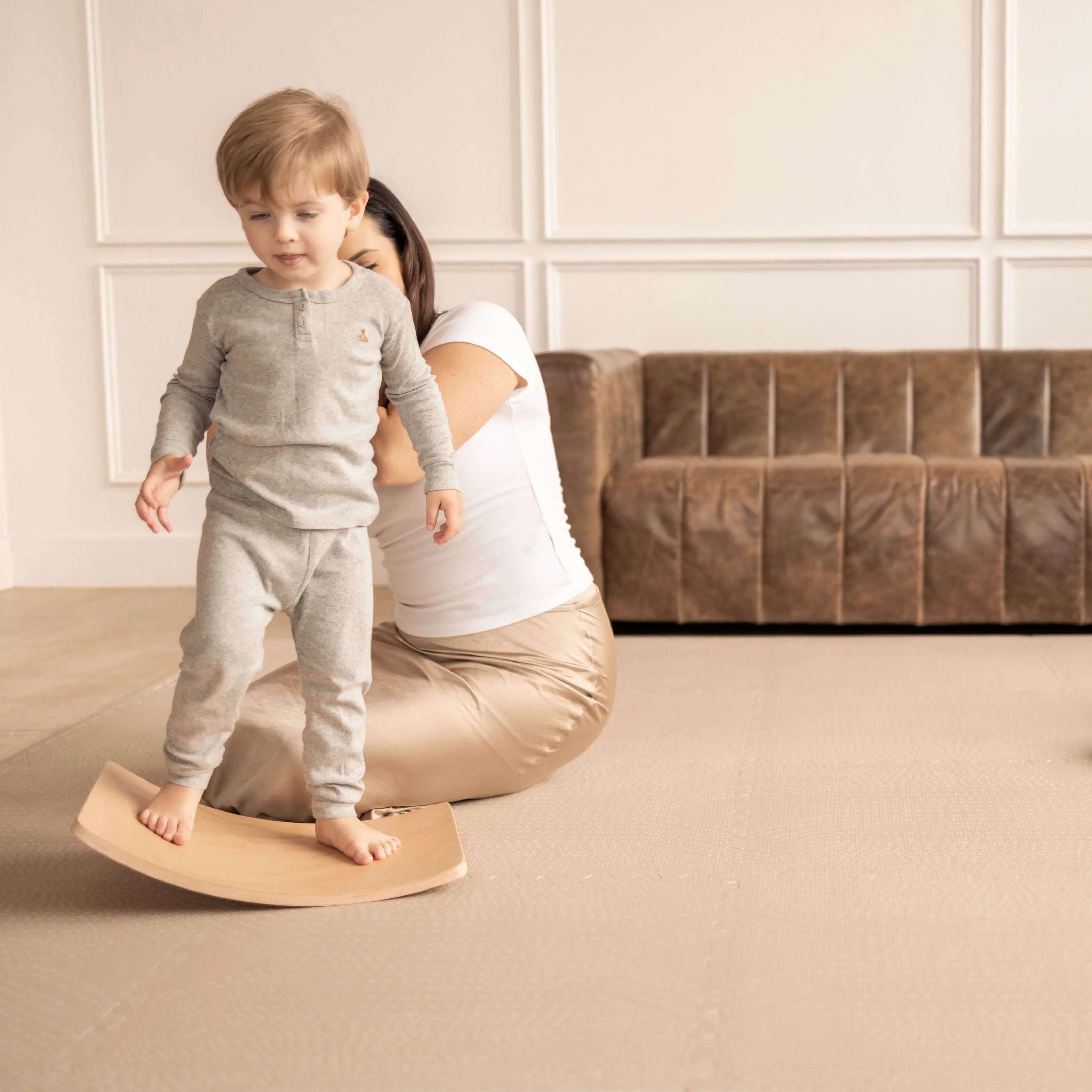 Toddlekind Haven Playmat | Deco - Latte - Image 8