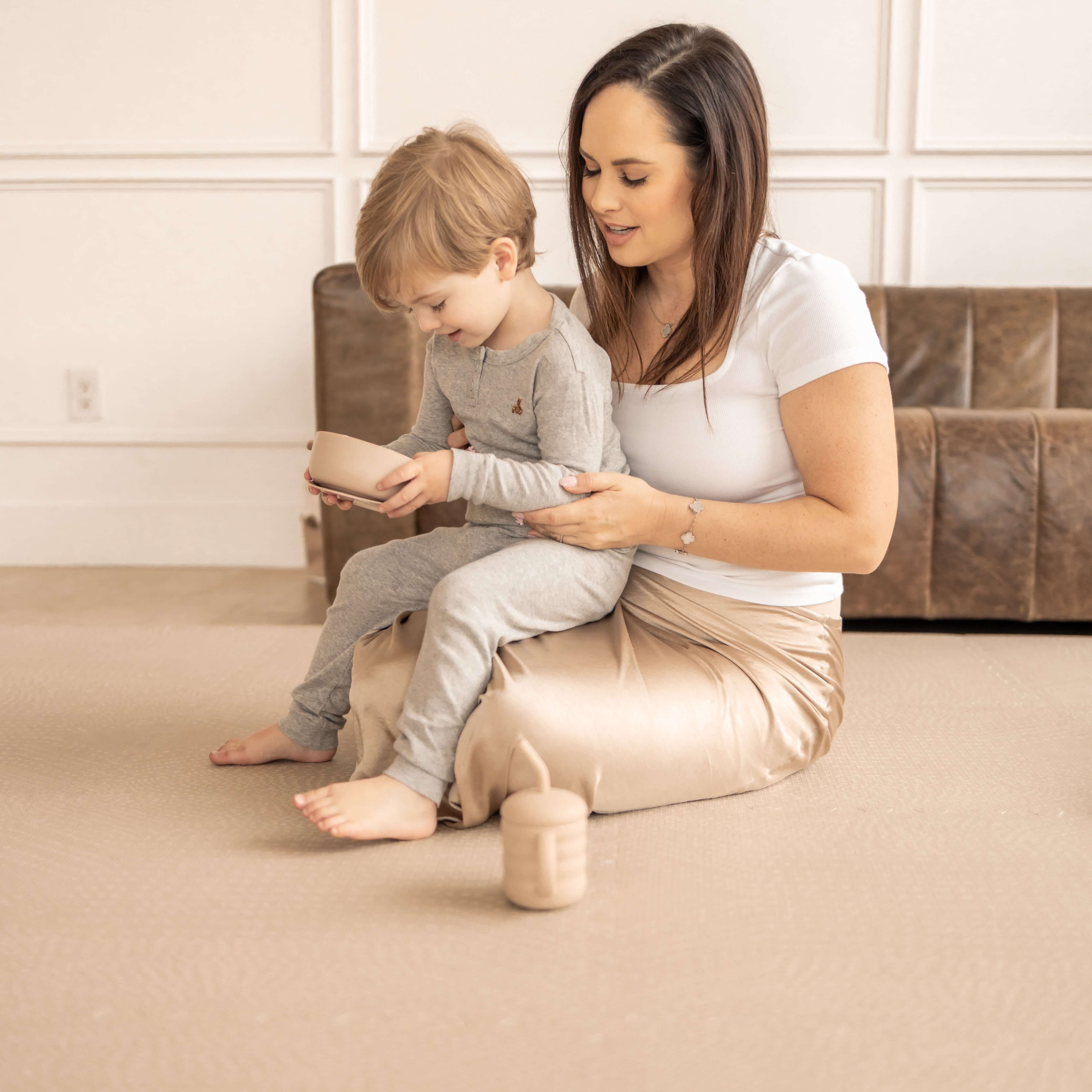 Toddlekind Haven Playmat | Deco - Latte - Image 9