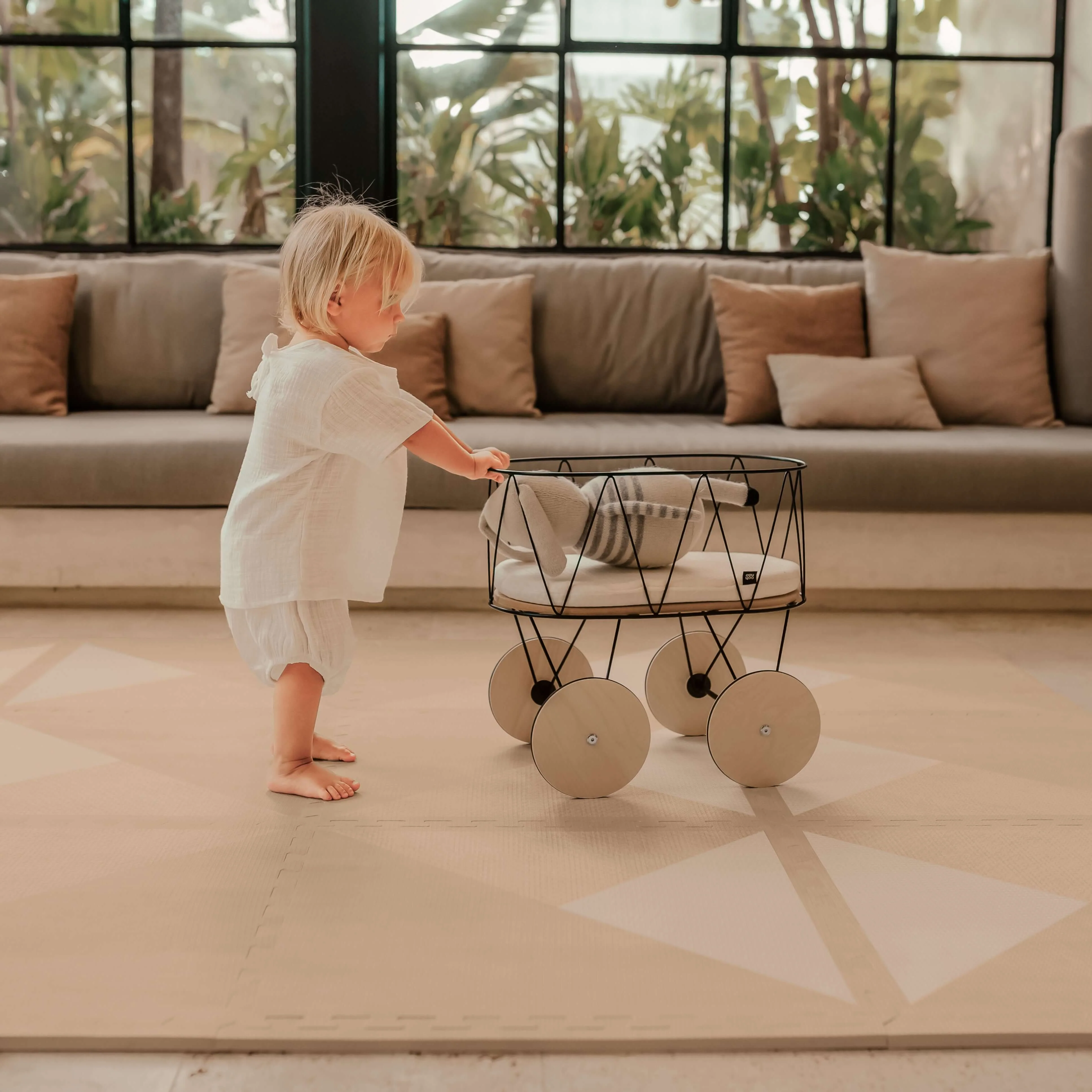 Toddlekind Haven Playmat | Kyte - Mocha - Image 4