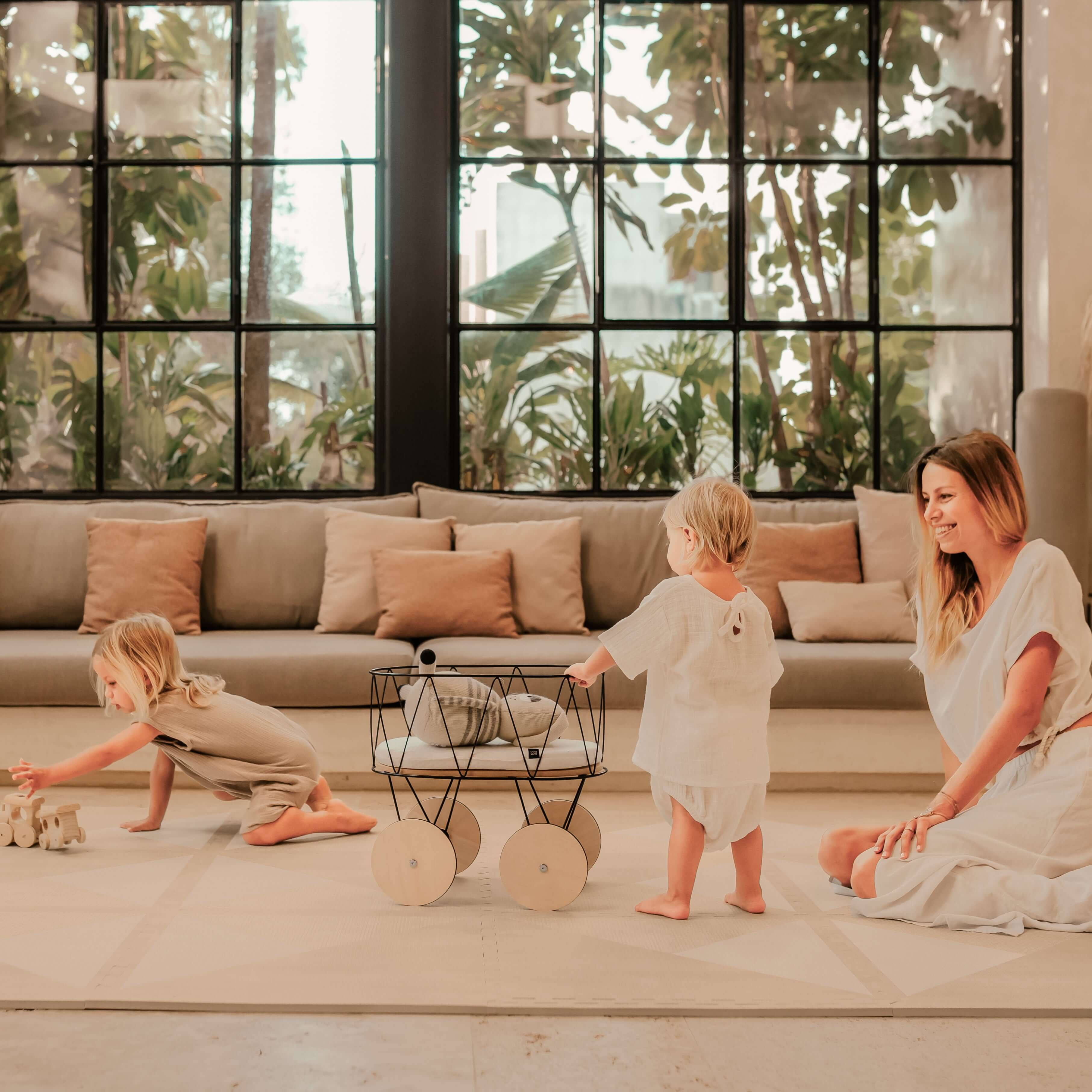 Toddlekind Haven Playmat | Kyte - Mocha - Image 5