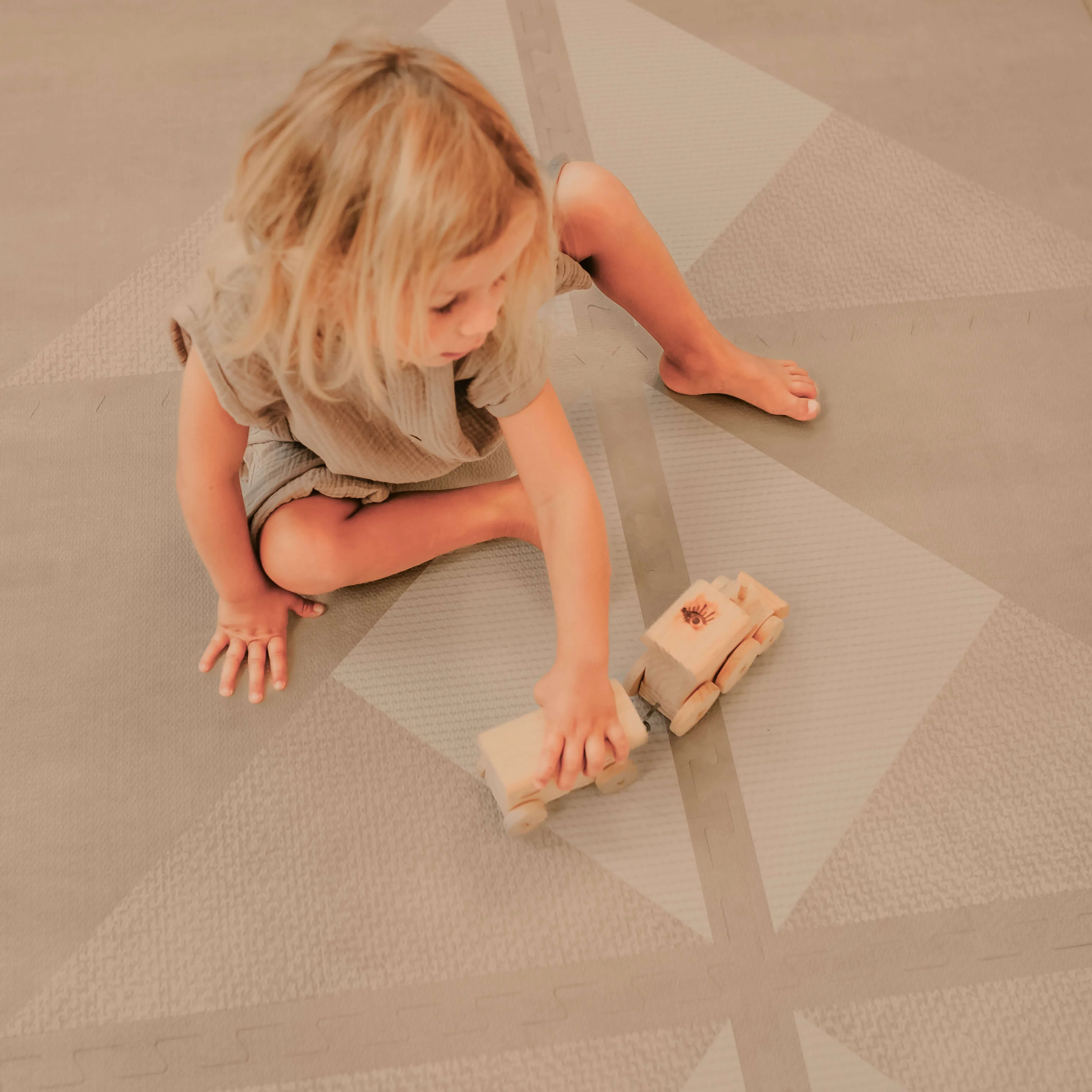 Toddlekind Haven Playmat | Kyte - Mocha - Image 6