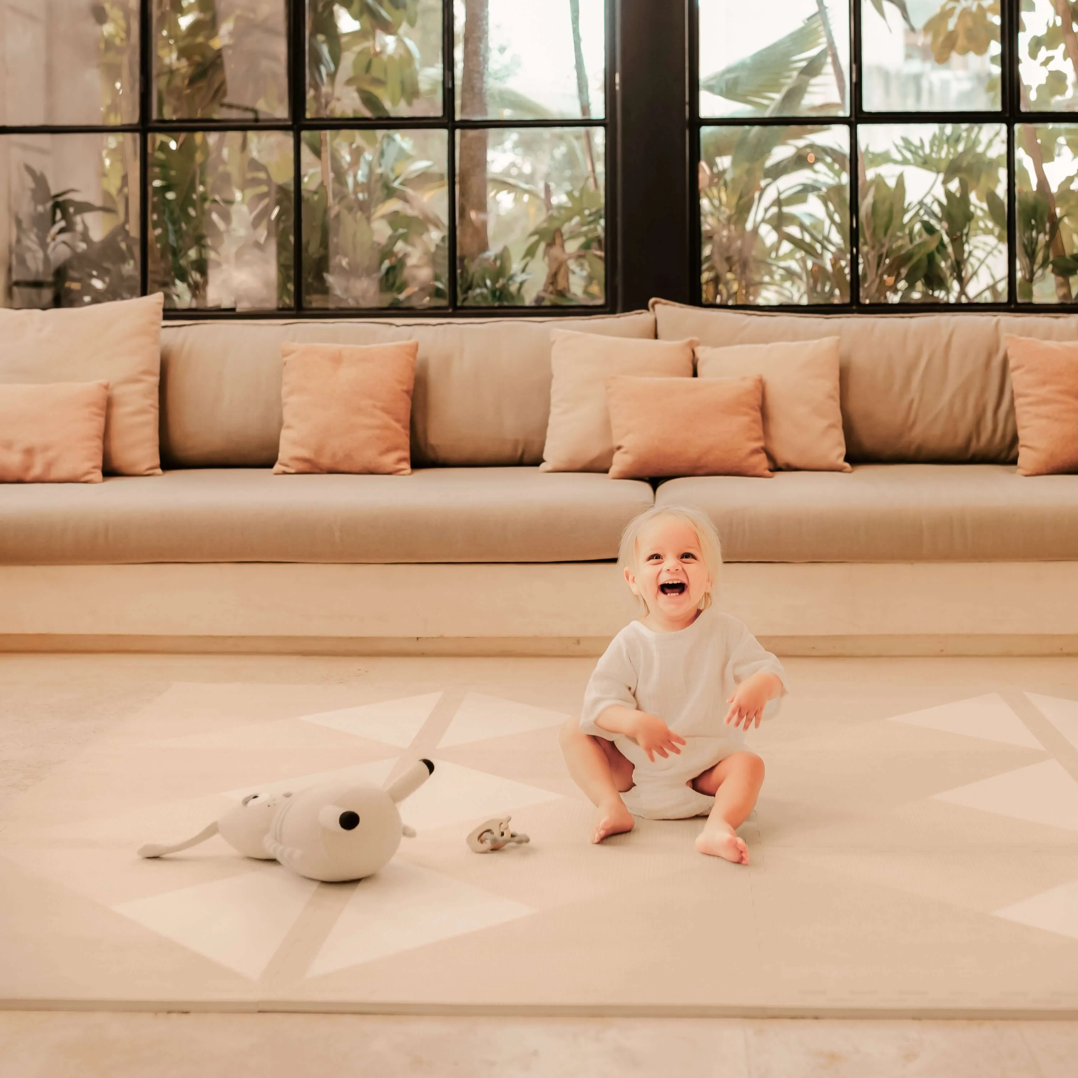 Toddlekind Haven Playmat | Kyte - Mocha - Image 7