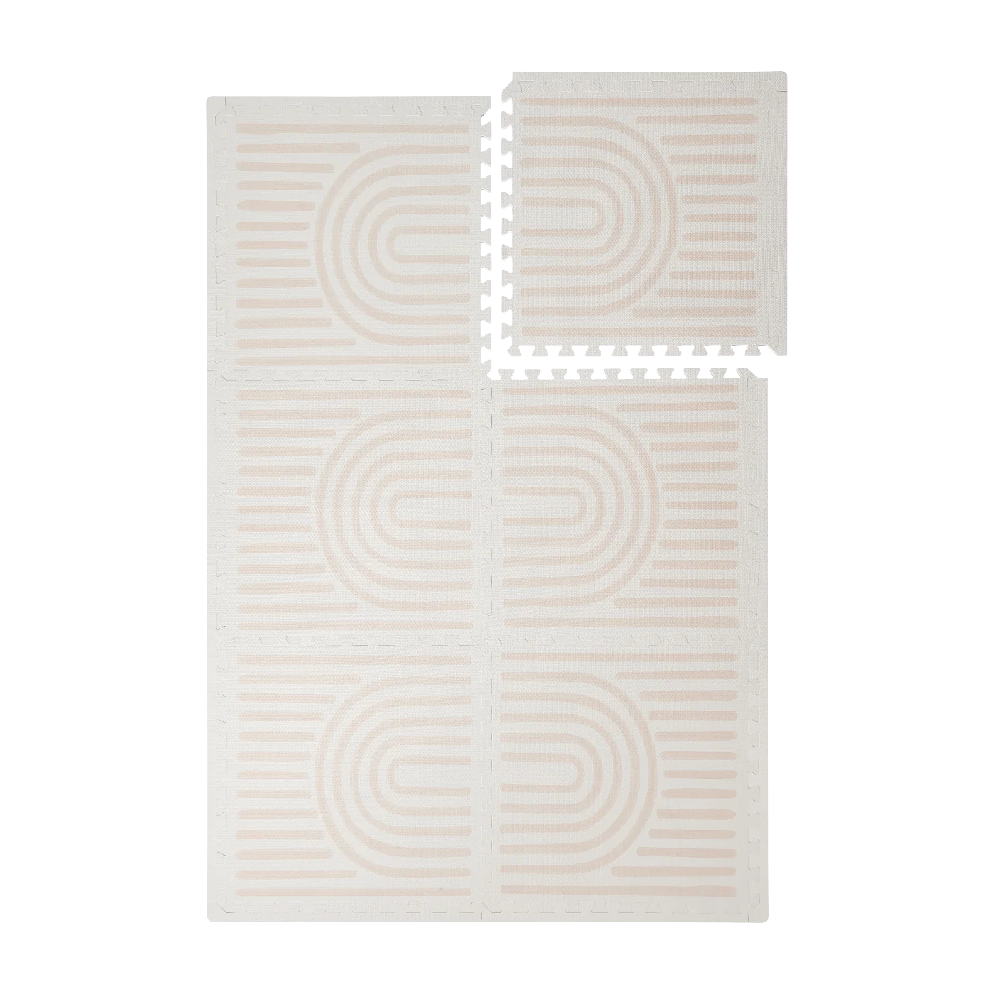 Toddlekind Haven Playmat | Linear - Linen - Image 3