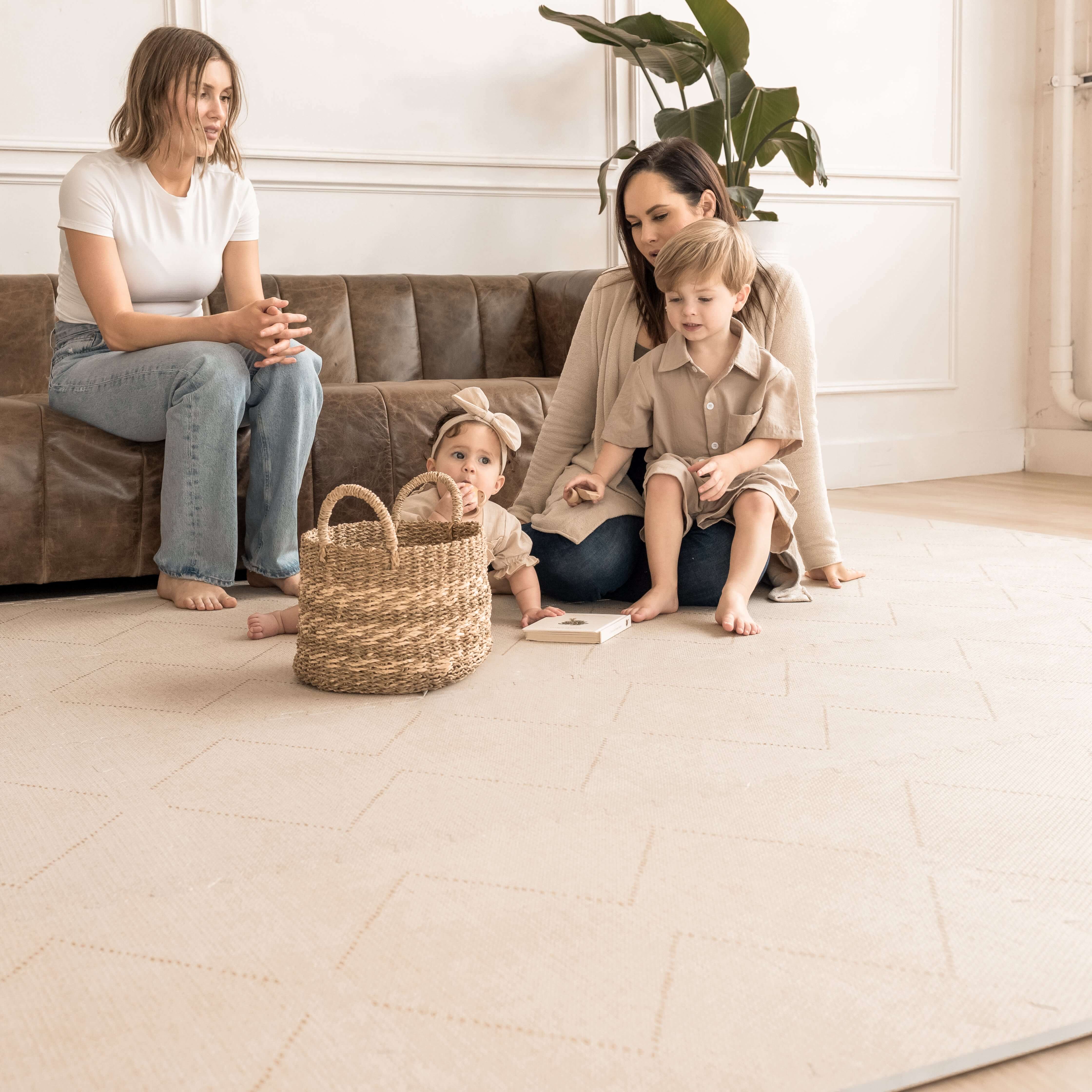 Toddlekind Haven Playmat | Tulum - Bone - Image 10
