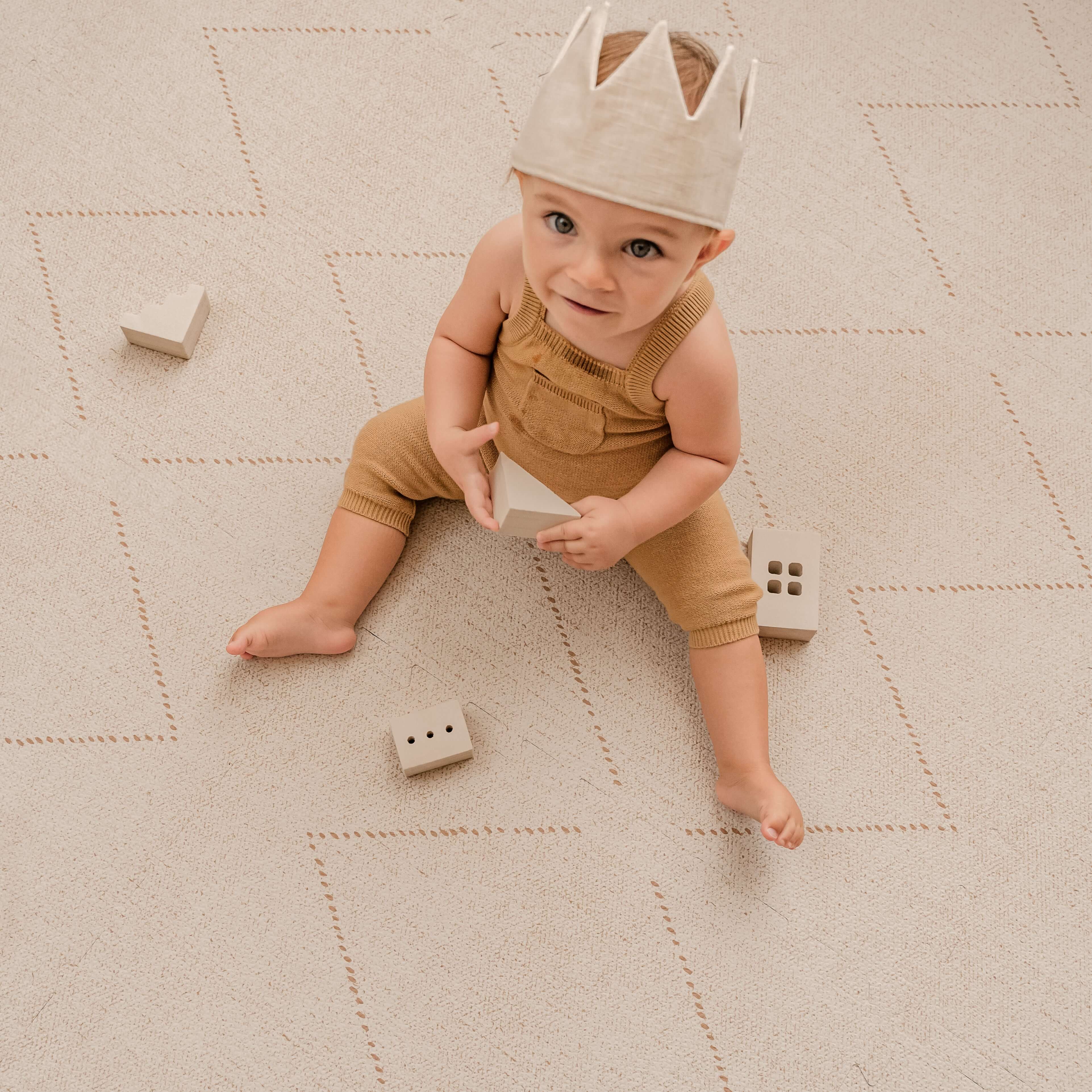 Toddlekind Haven Playmat | Tulum - Bone - Image 5