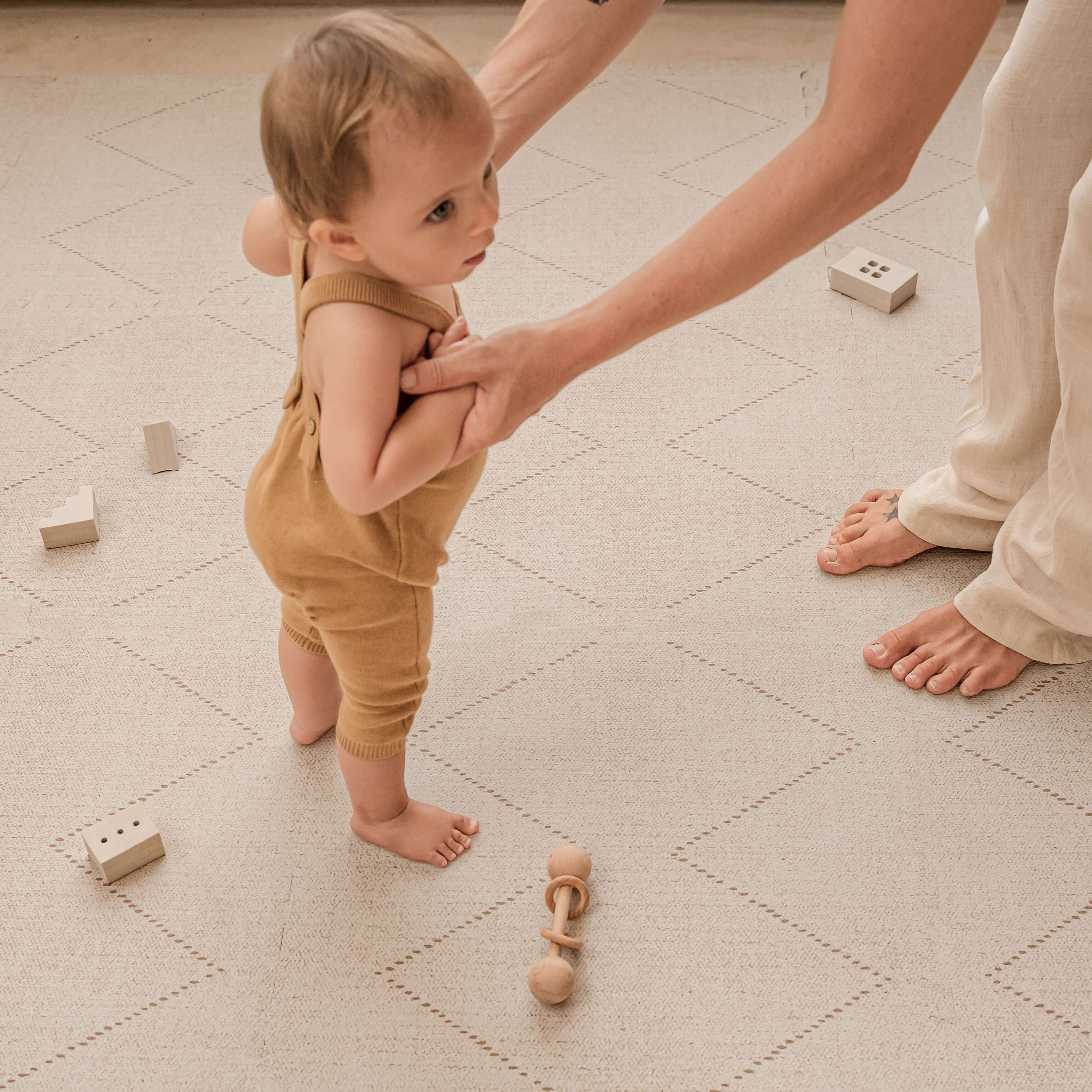 Toddlekind Haven Playmat | Tulum - Bone - Image 7
