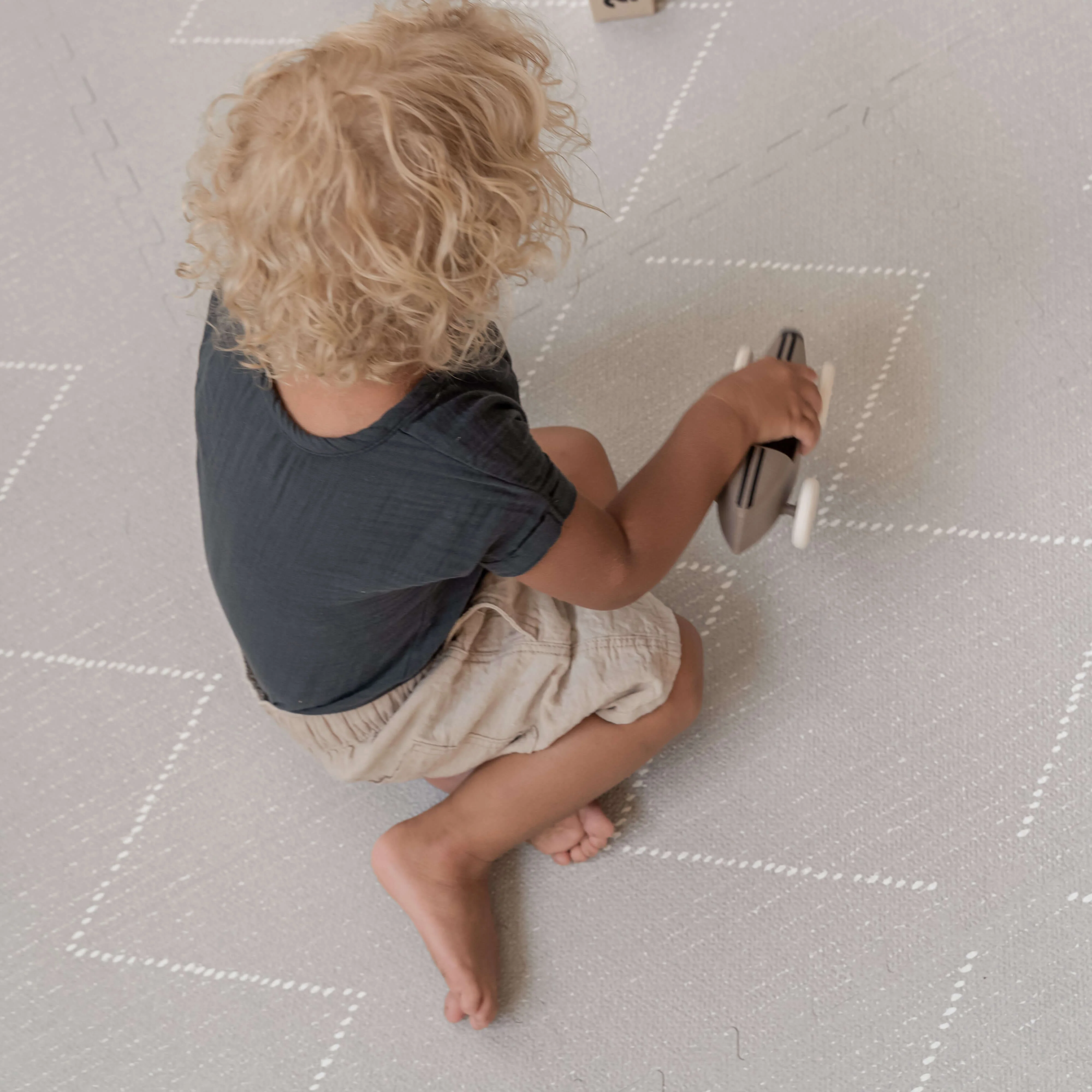 Toddlekind Haven Playmat | Tulum - Stone - Image 4