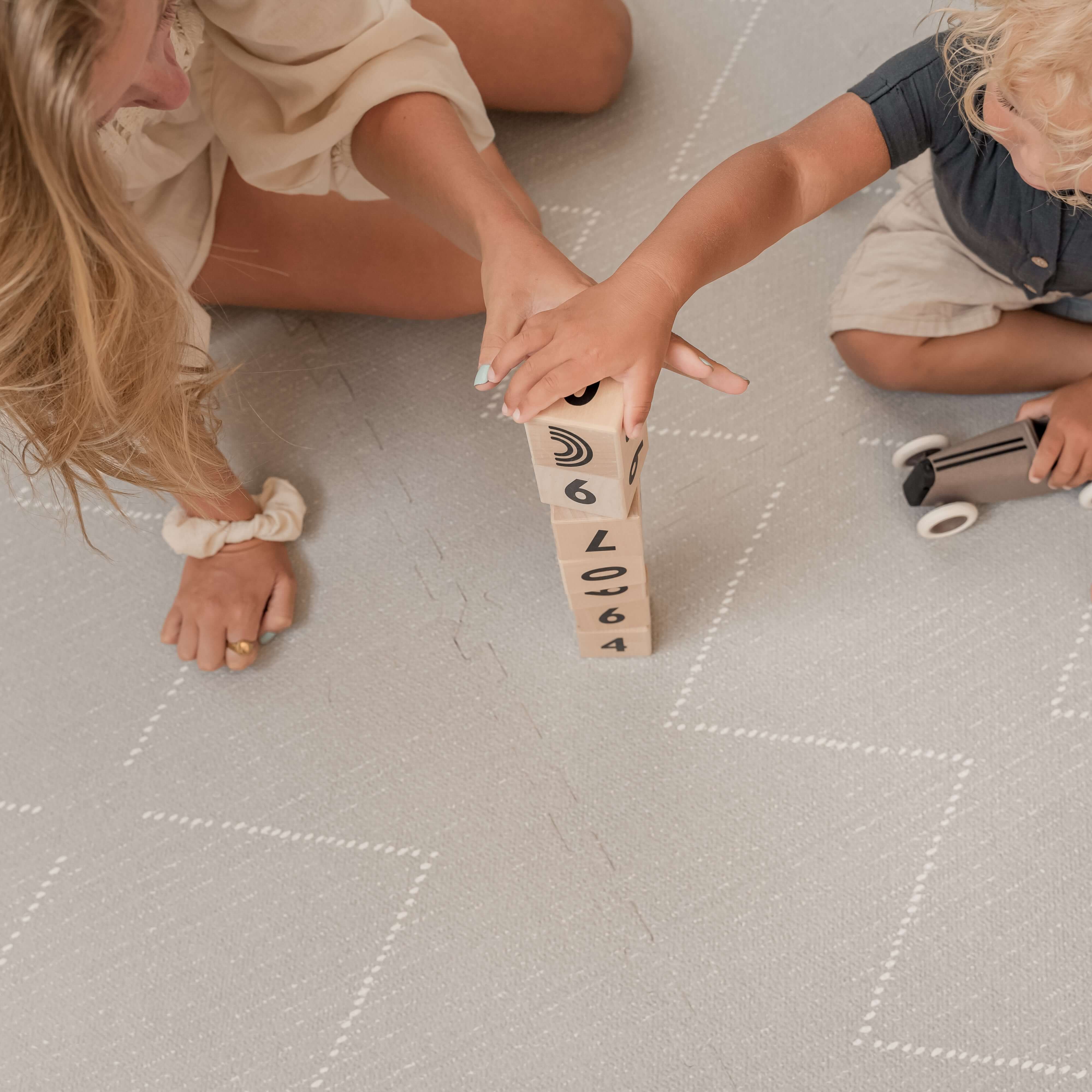 Toddlekind Haven Playmat | Tulum - Stone - Image 8